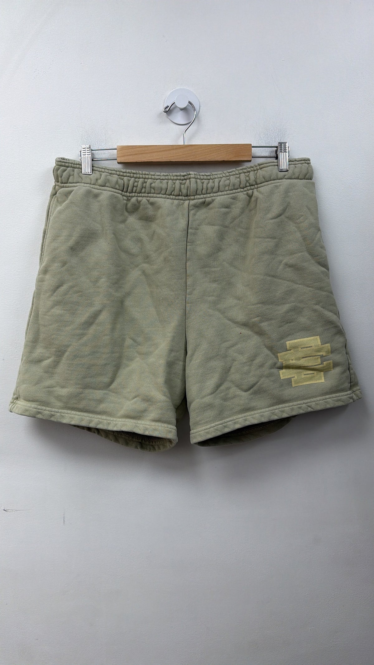 Eric Emanuel Light Olive Sweat Shorts