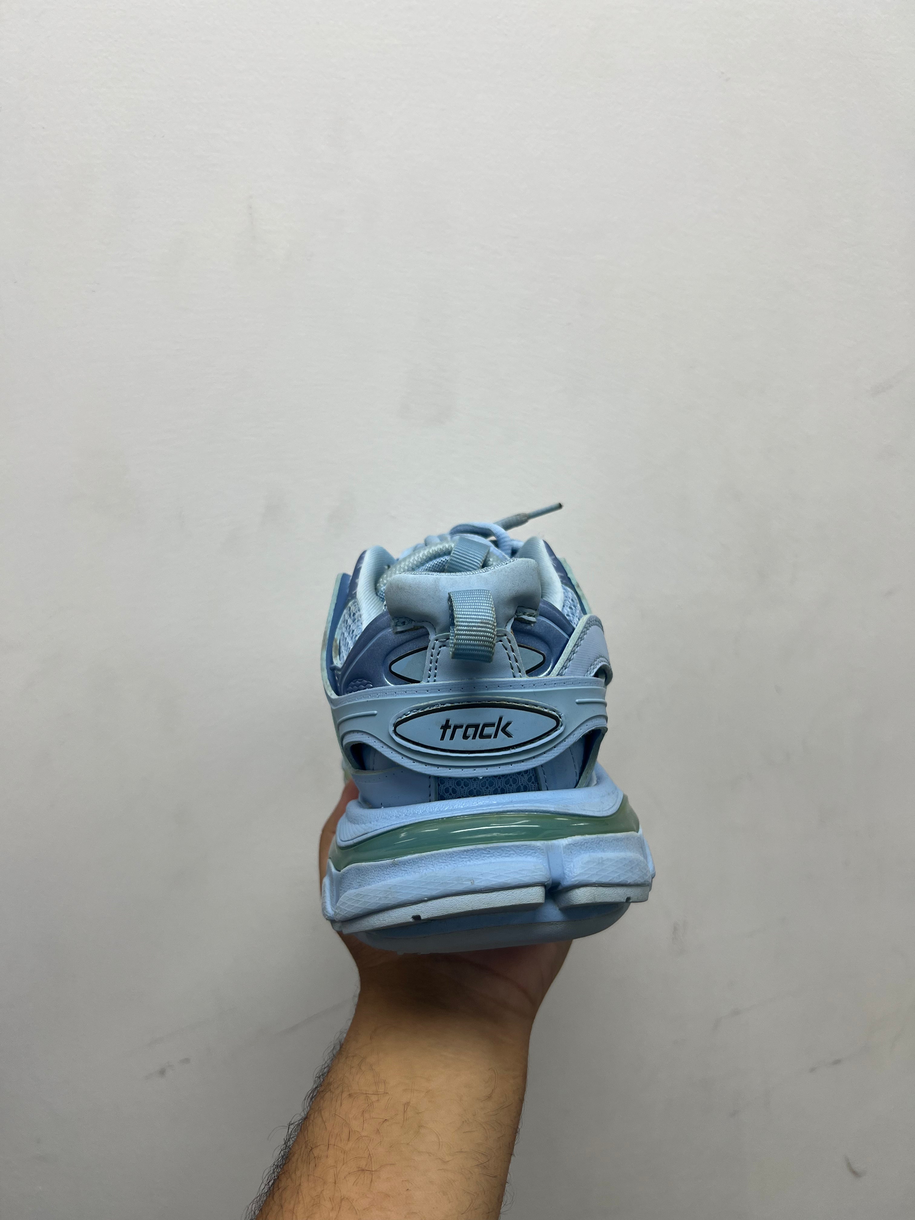 Balenciaga Baby Blue Track Sneakers