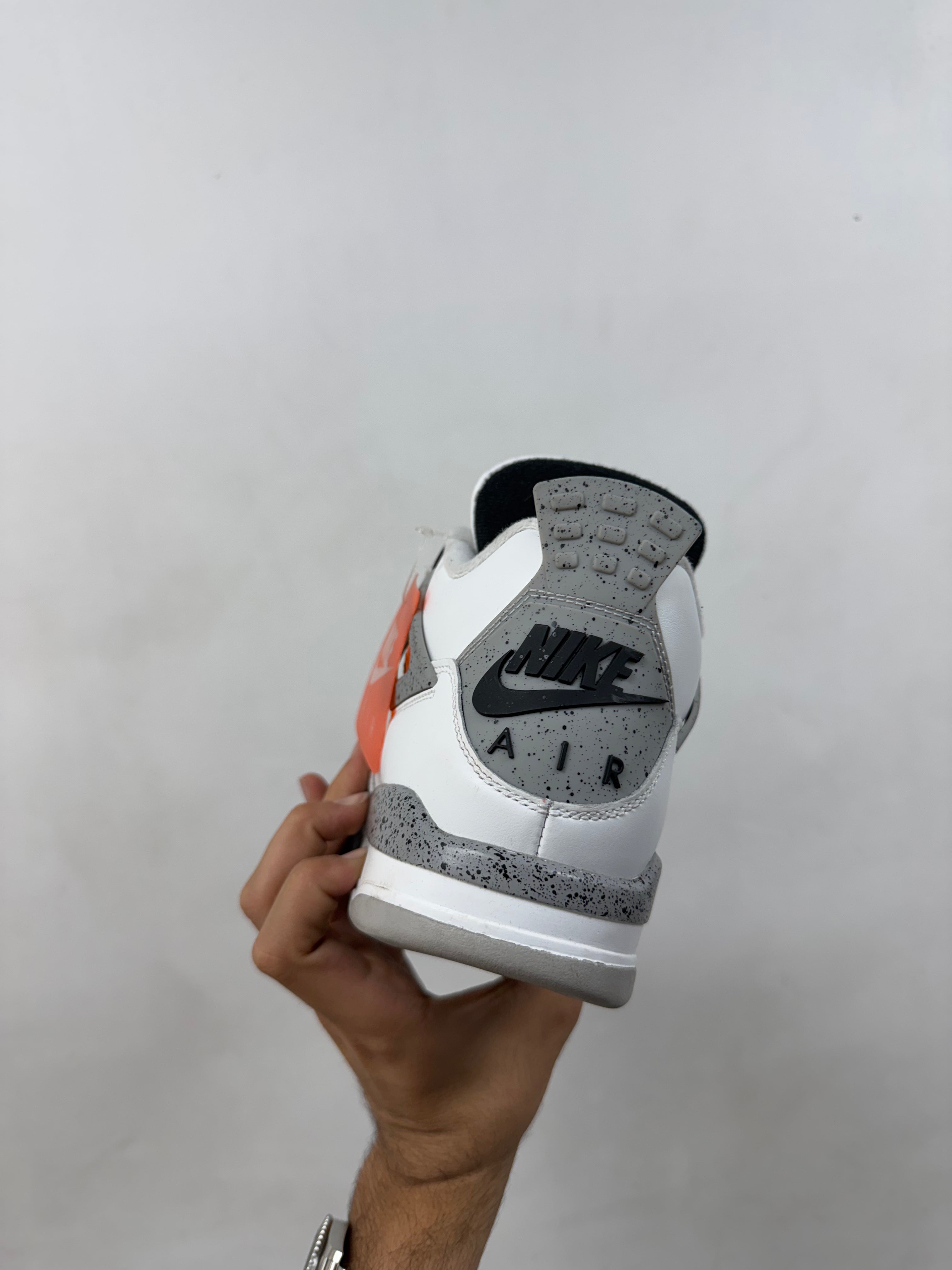 Jordan 4 White Cement Sneakers