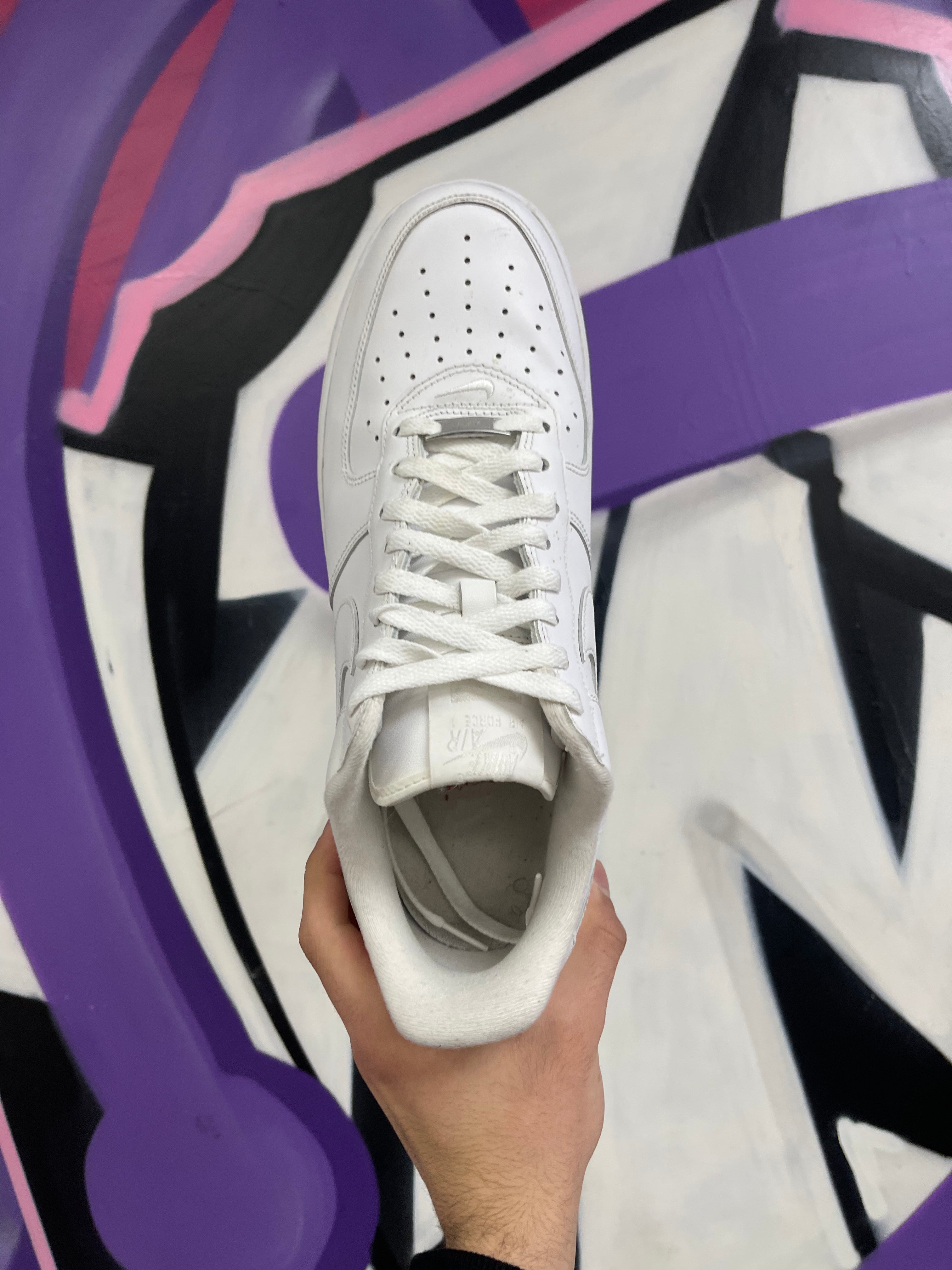 Supreme Nike AF1 White Sneakers