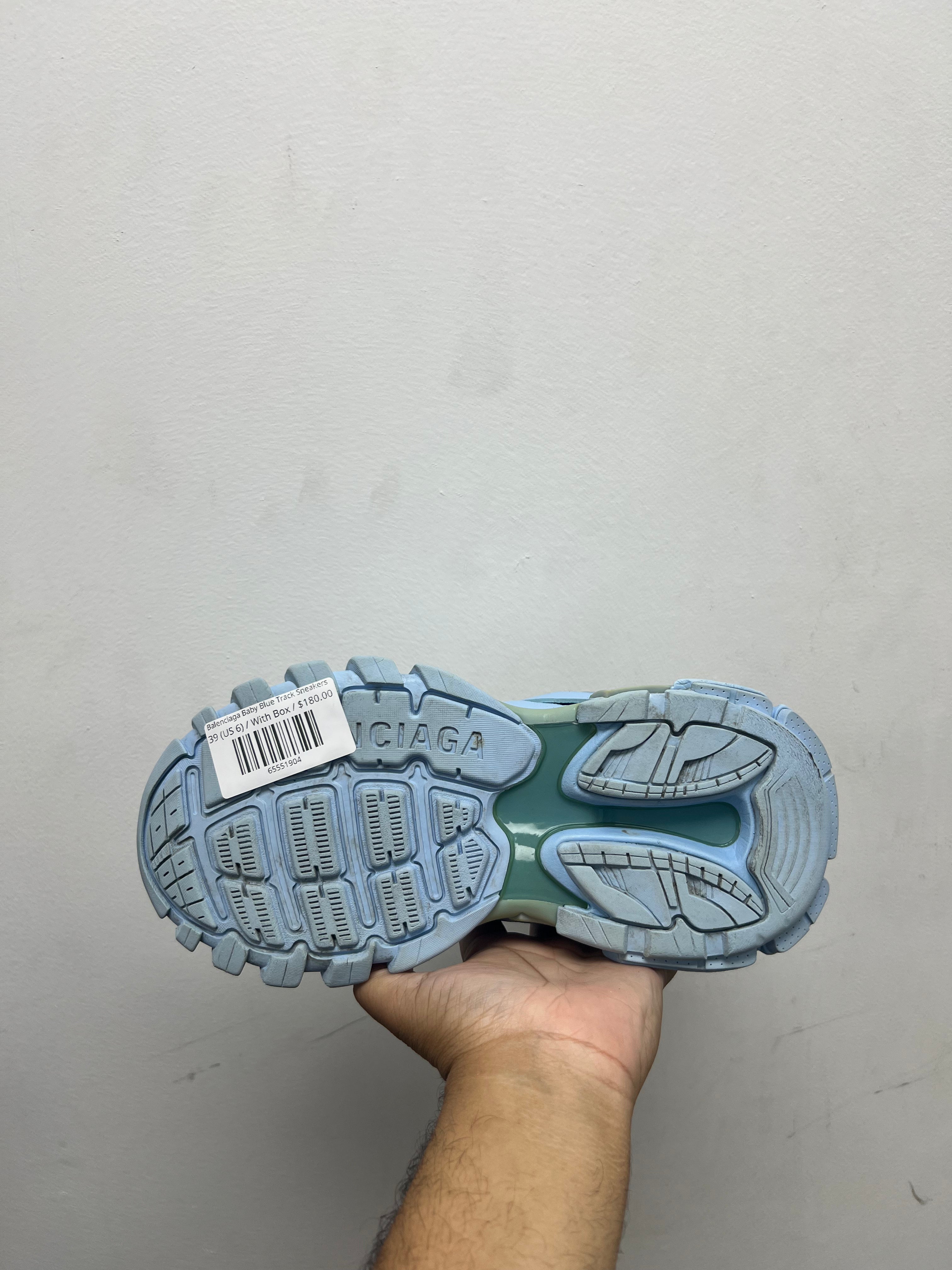 Balenciaga Baby Blue Track Sneakers