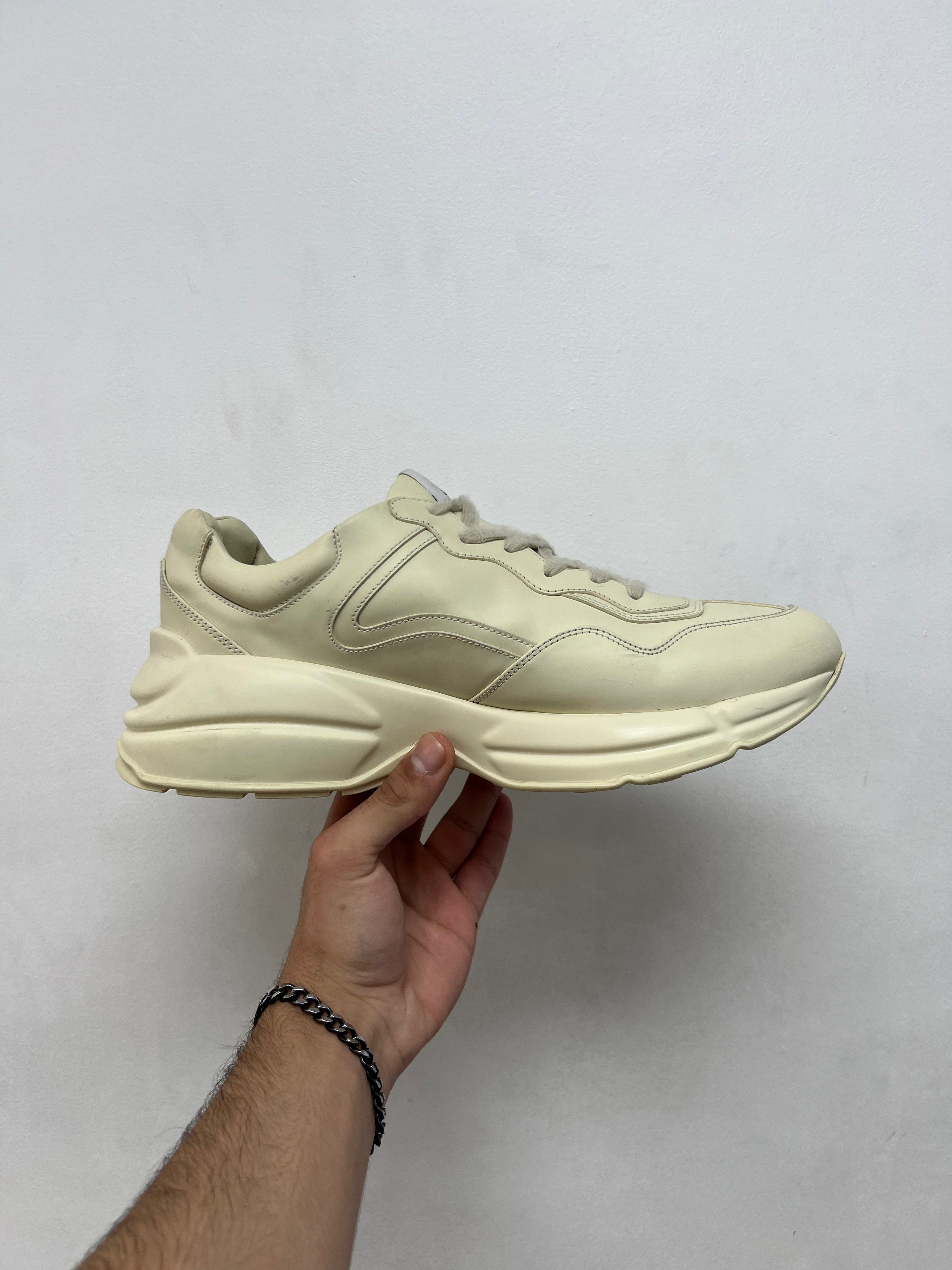 Gucci X Disney Cream Rhyton Sneakers