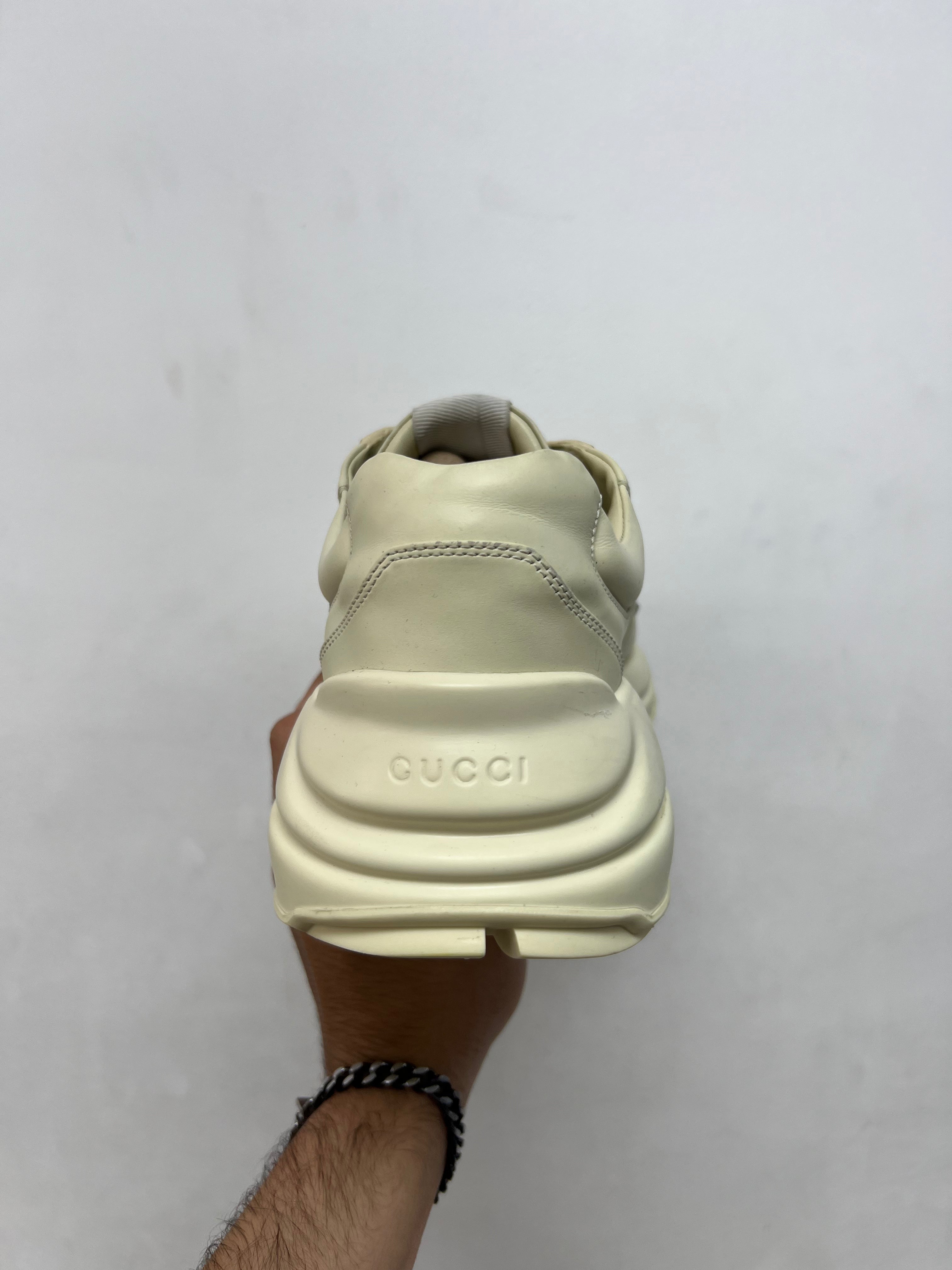 Gucci X Disney Cream Rhyton Sneakers