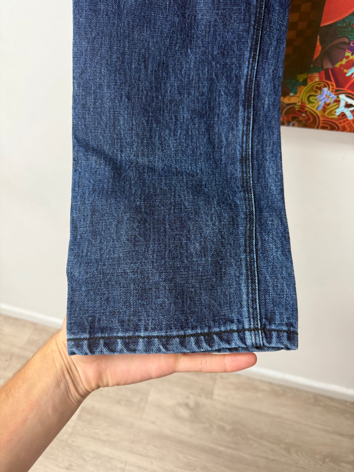 Chrome Hearts "Indigo Blue" Carpenter Jeans