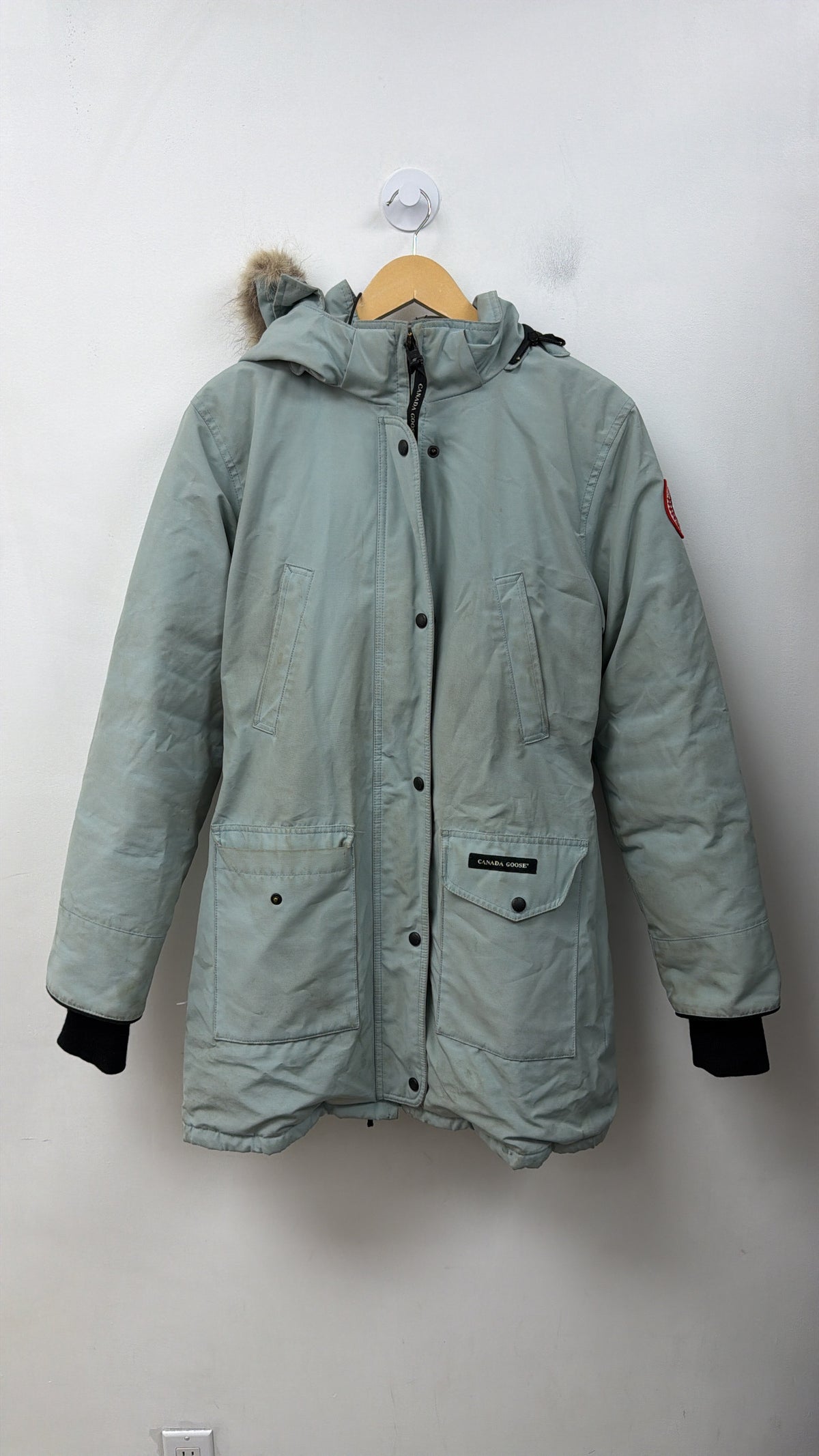Canada Goose Teal Parka (Women's) Jacket