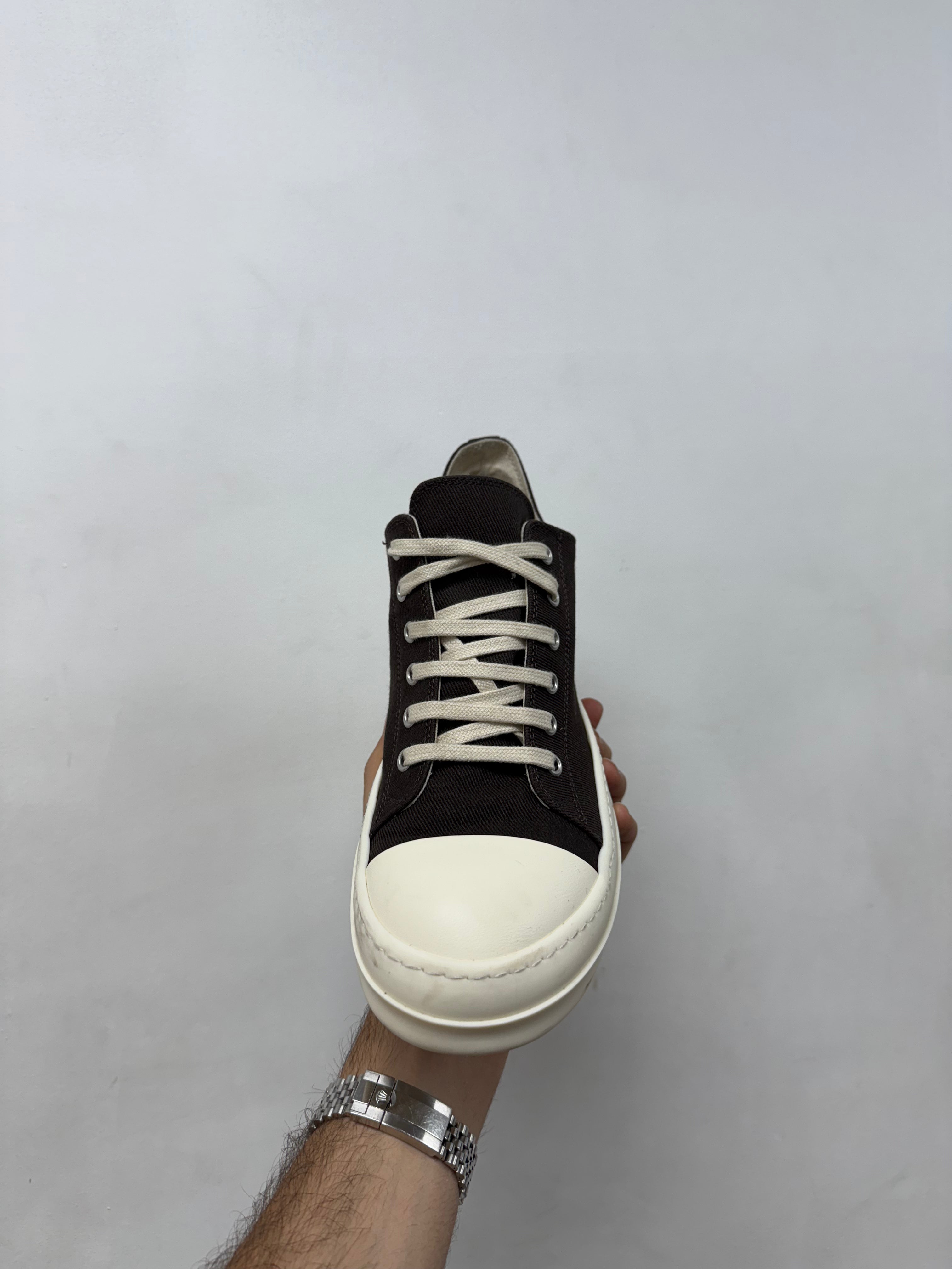 Rick Owens Dark Dust Ramone Low Sneakers