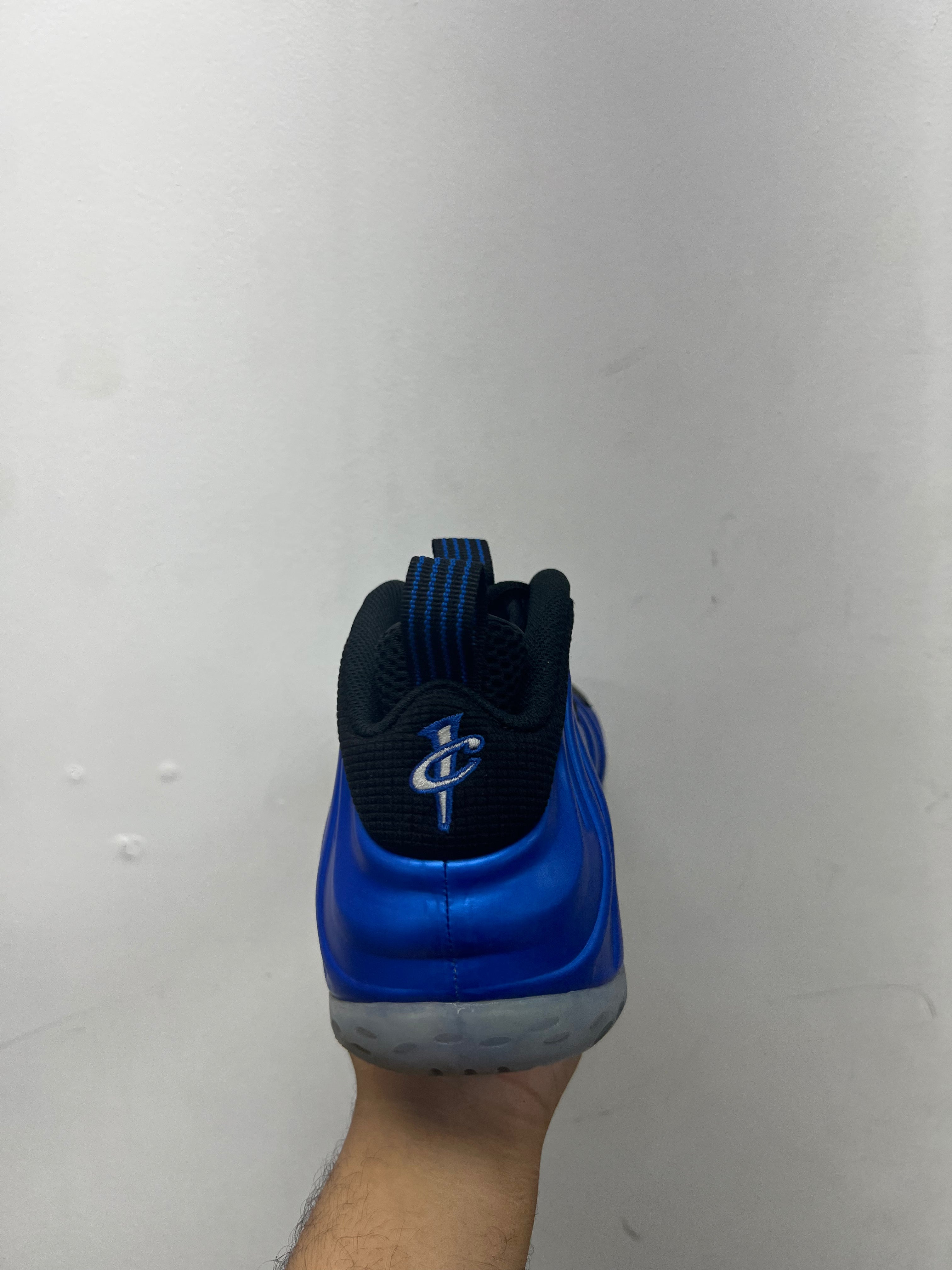 Nike Royal Blue Foamposite Sneakers