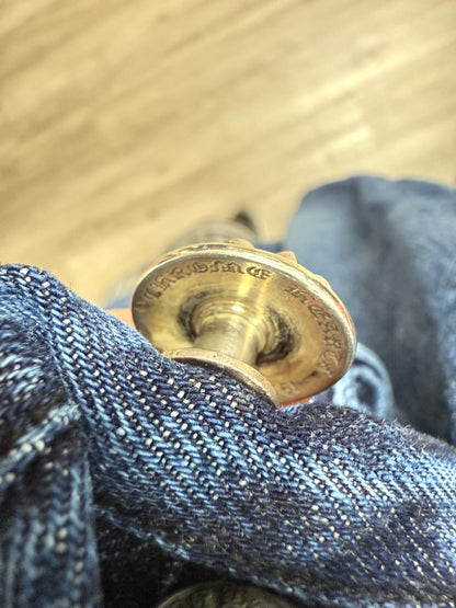 Chrome Hearts "Indigo Blue" Carpenter Jeans