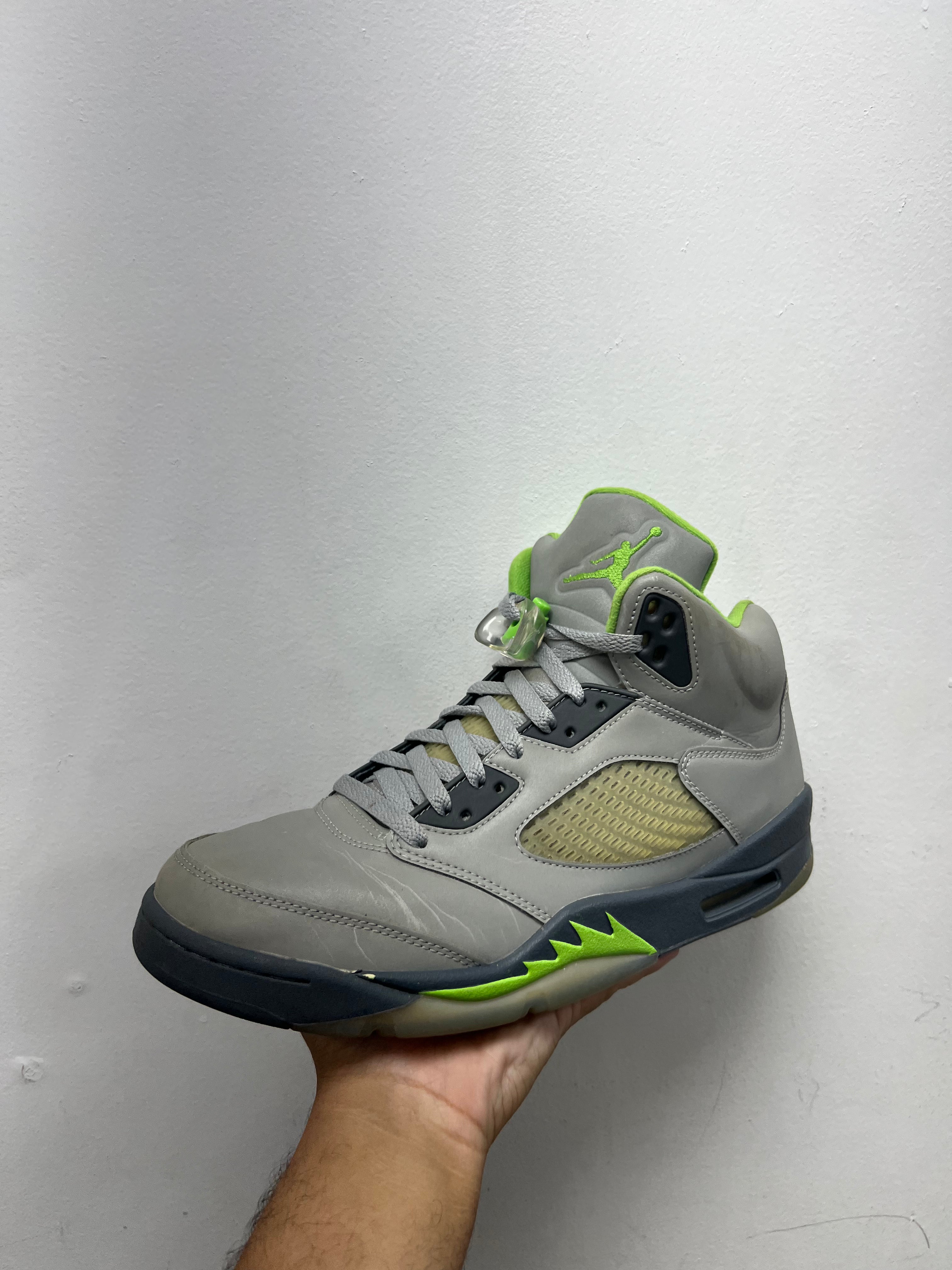 Jordan 5 Green Bean Sneakers