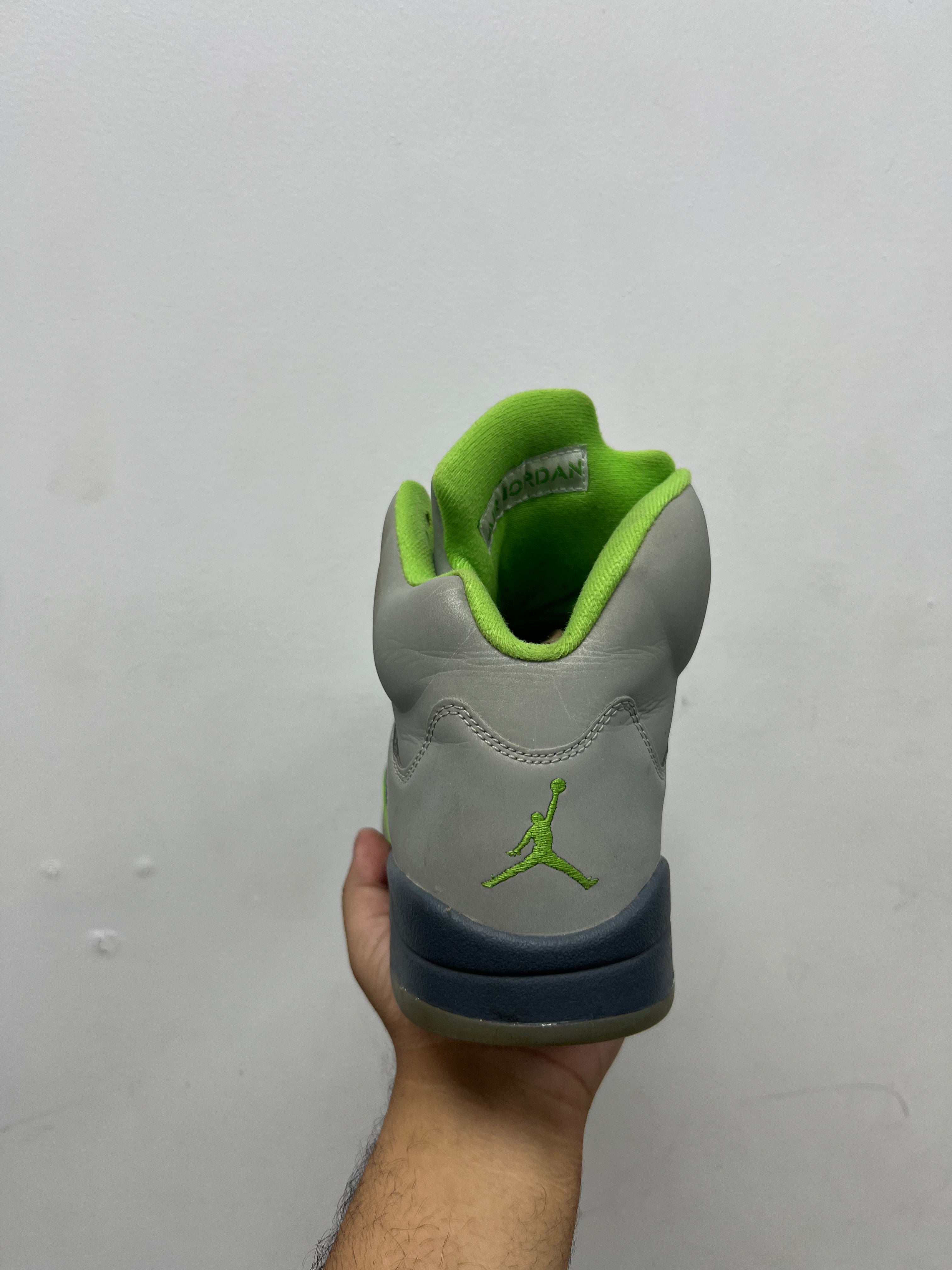 Jordan 5 Green Bean Sneakers