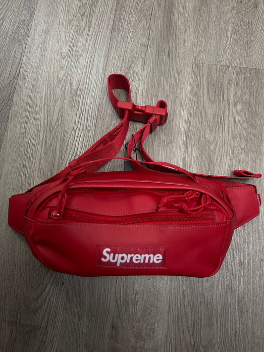 Supreme Red Waist Bag Bag