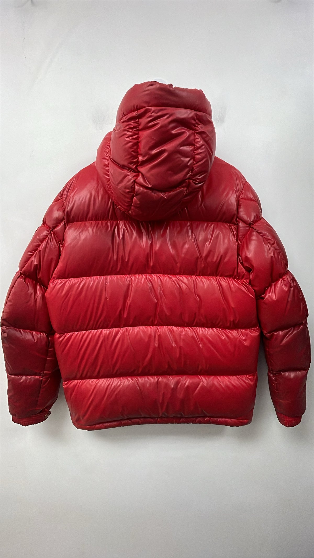 Moncler Red Maya (FLAWED) Puffer Jacket
