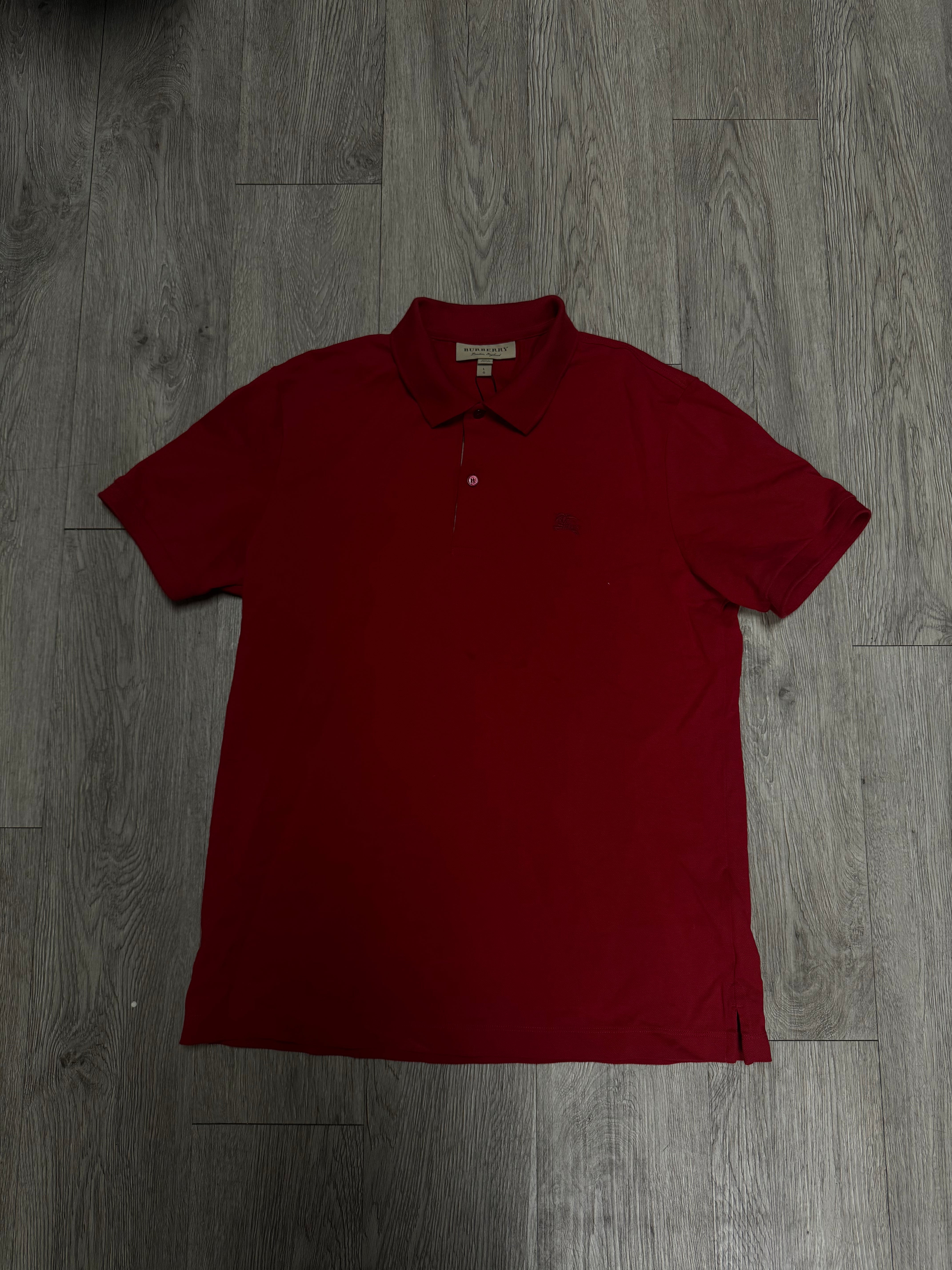 Burberry Red Polo