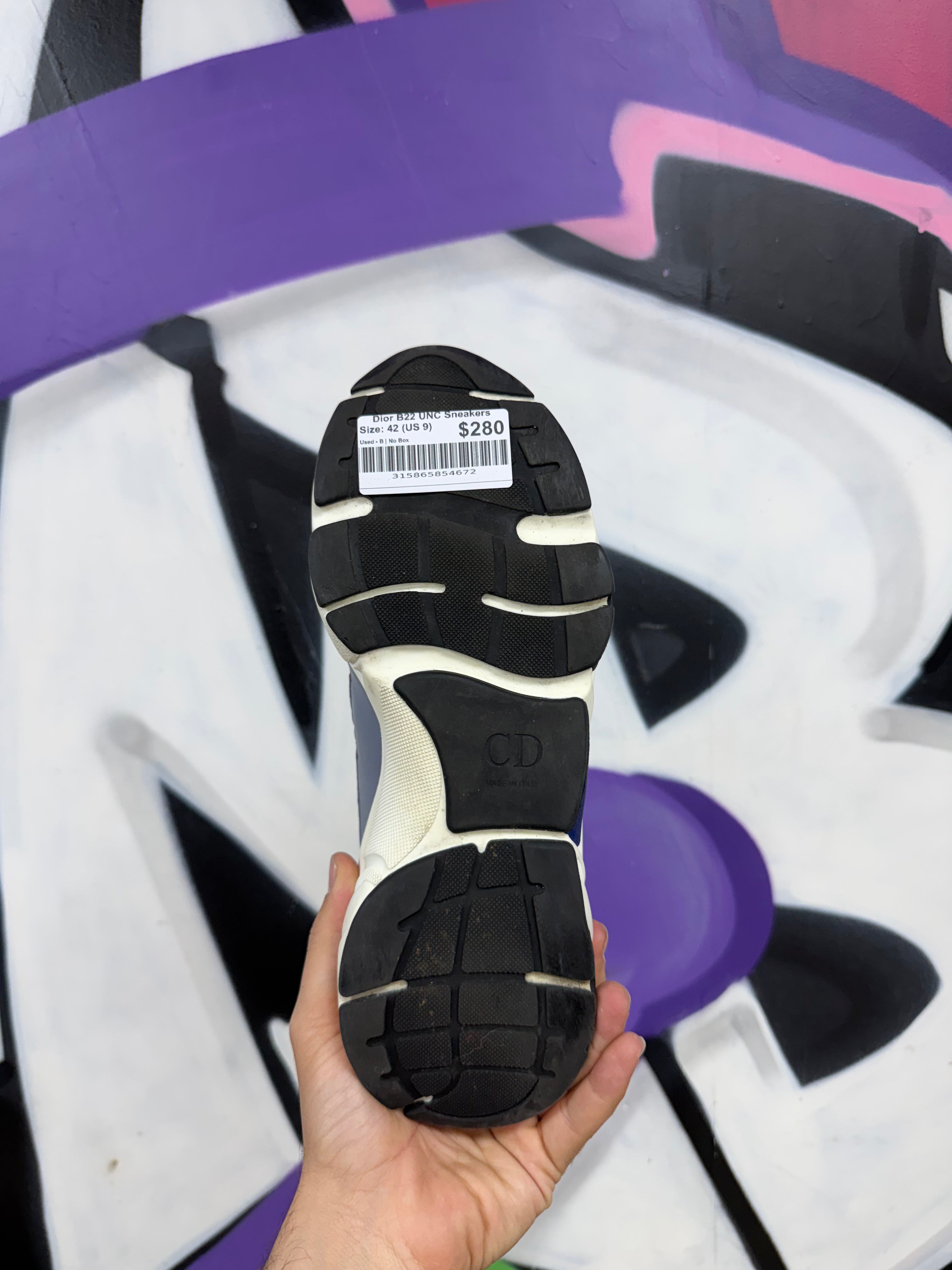 Dior B22 UNC Sneakers