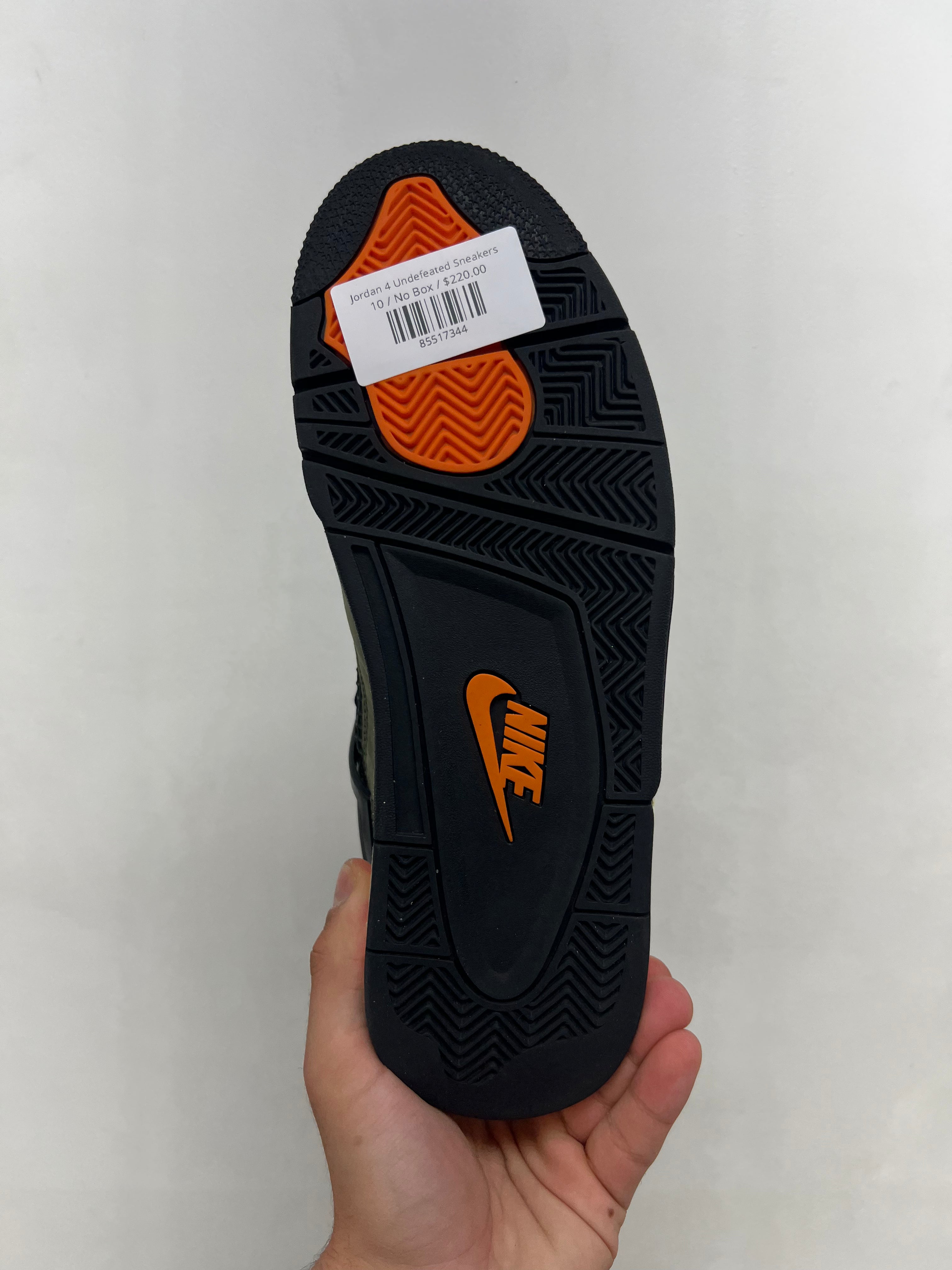 Jordan 4 Undefeated Sneakers