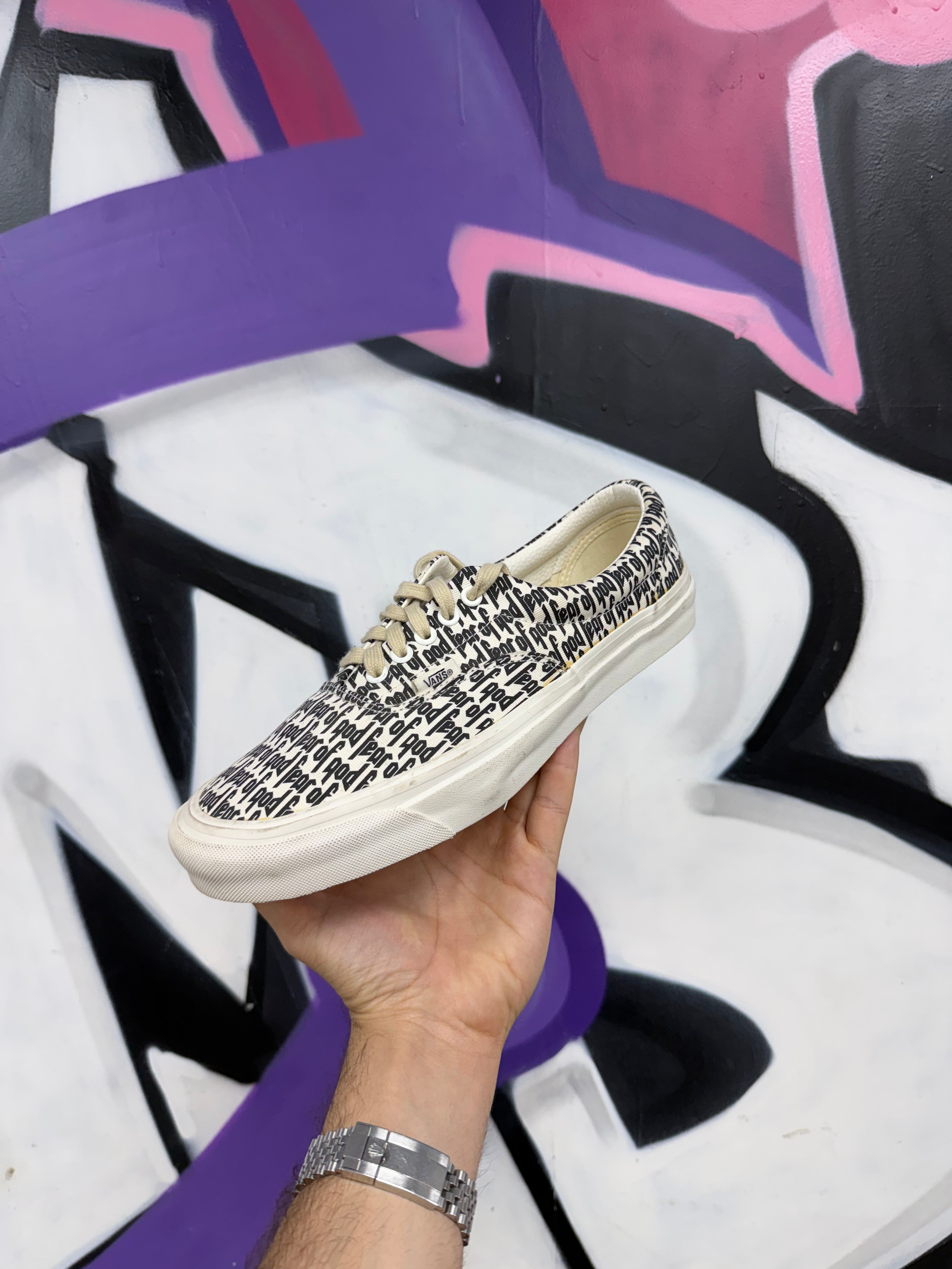 Vans x FOG Marshmellow All Over Sneakers