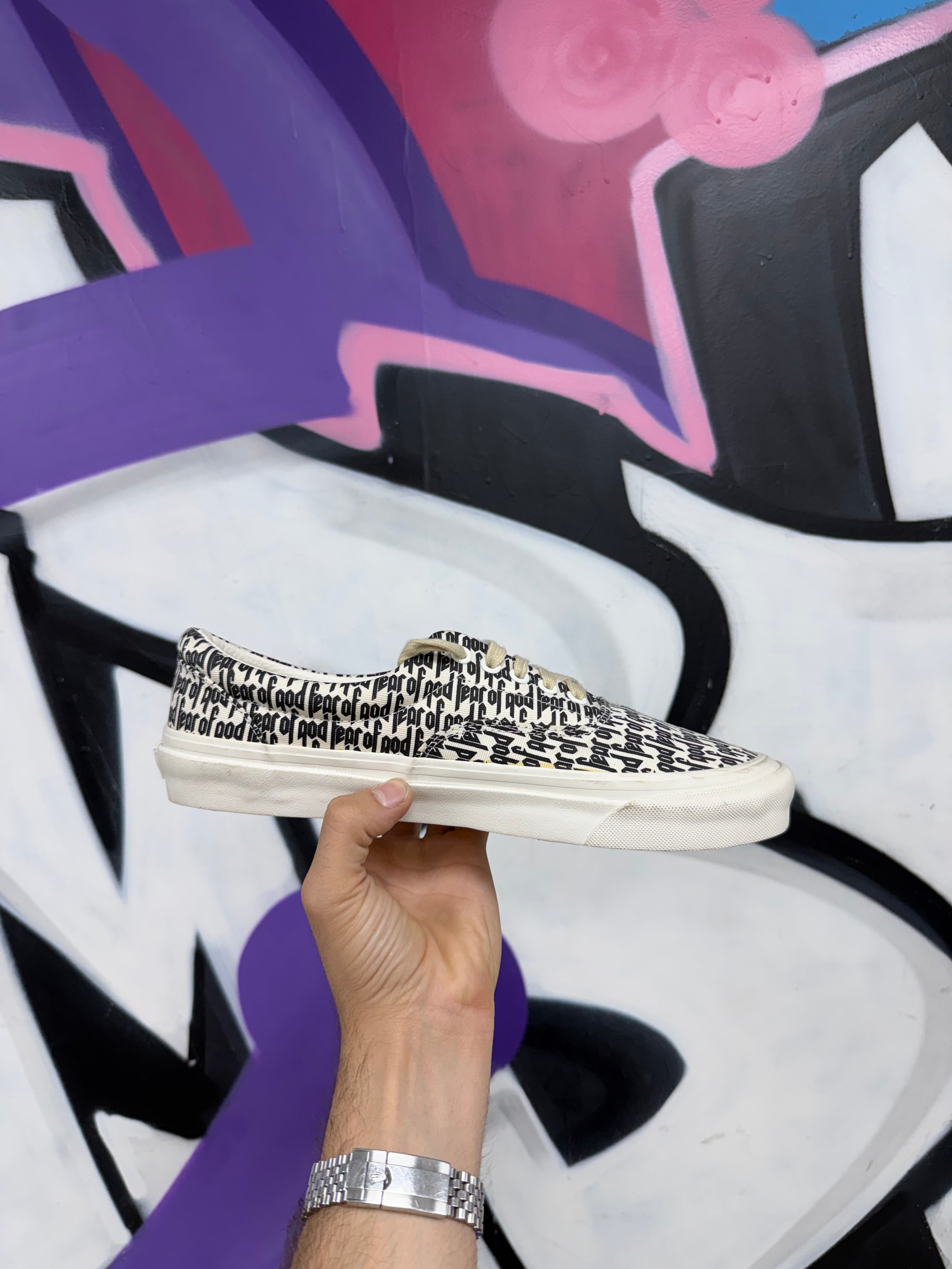 Vans x FOG Marshmellow All Over Sneakers