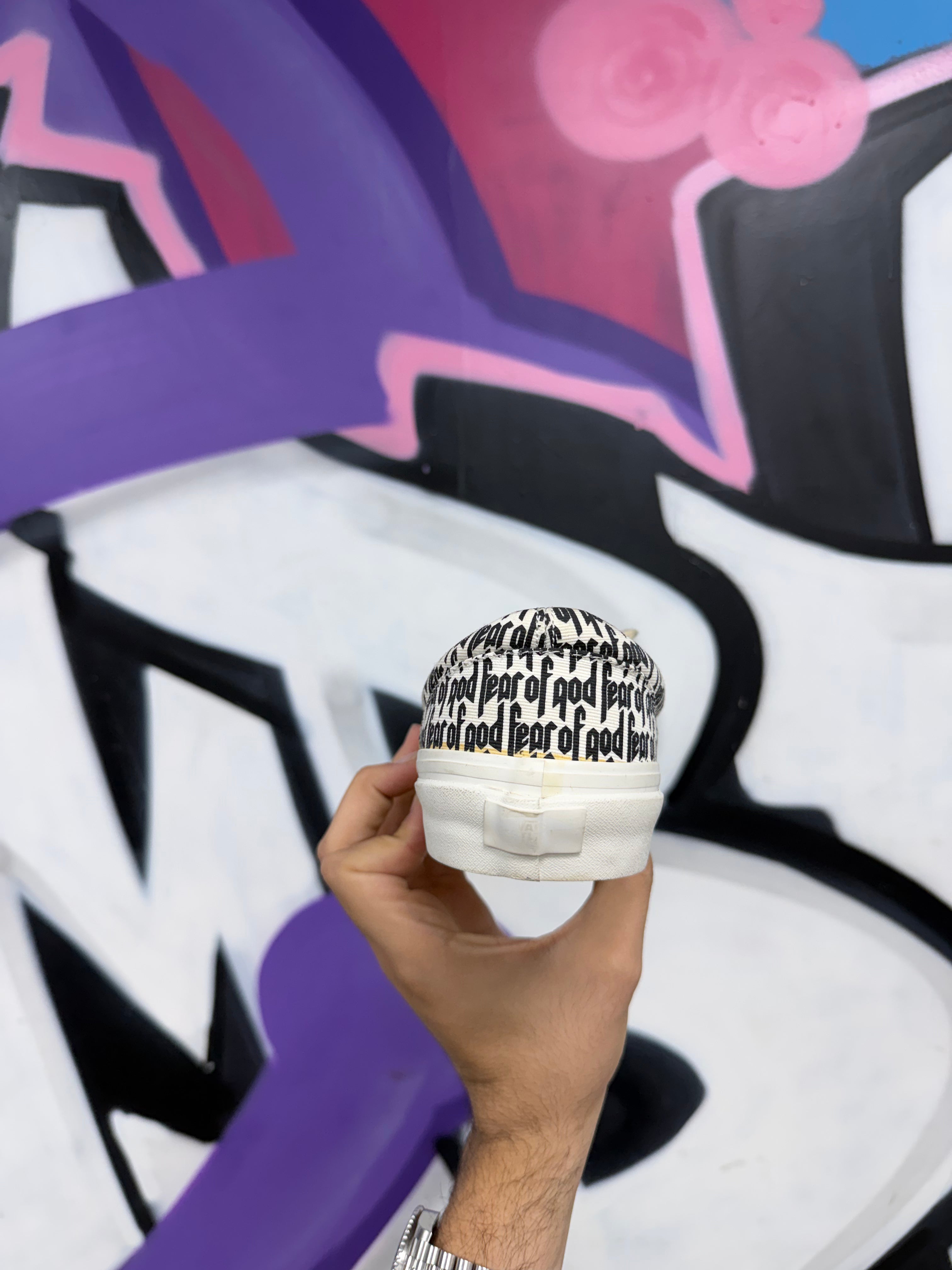 Vans x FOG Marshmellow All Over Sneakers