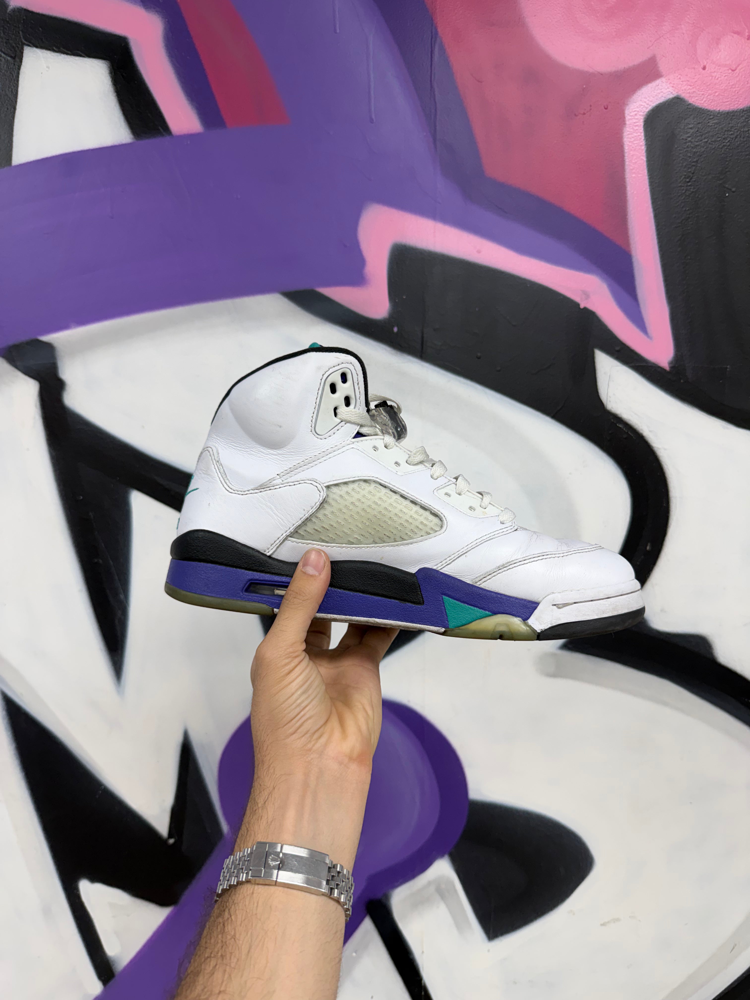 Jordan 5 Grape Sneakers