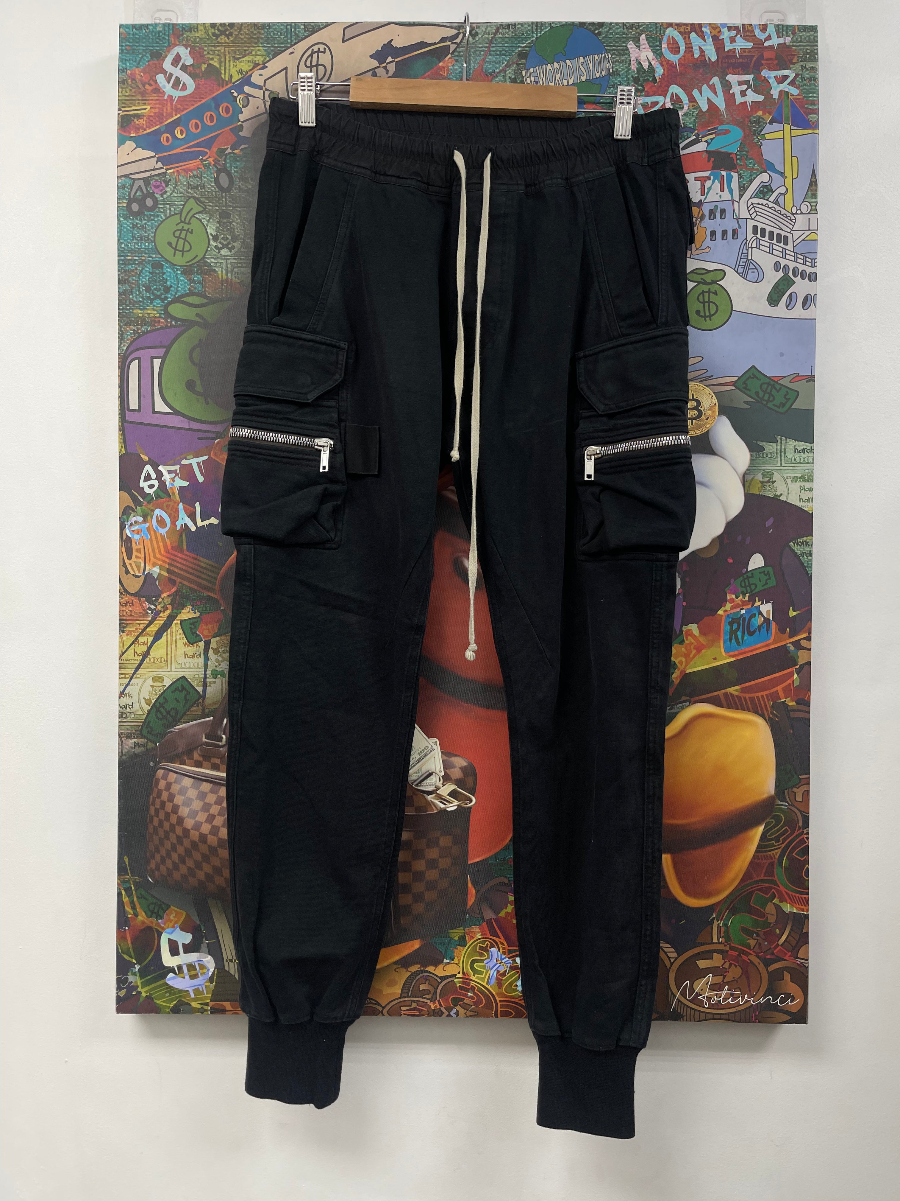 Rick Owens Black Mastadon (52) Pants