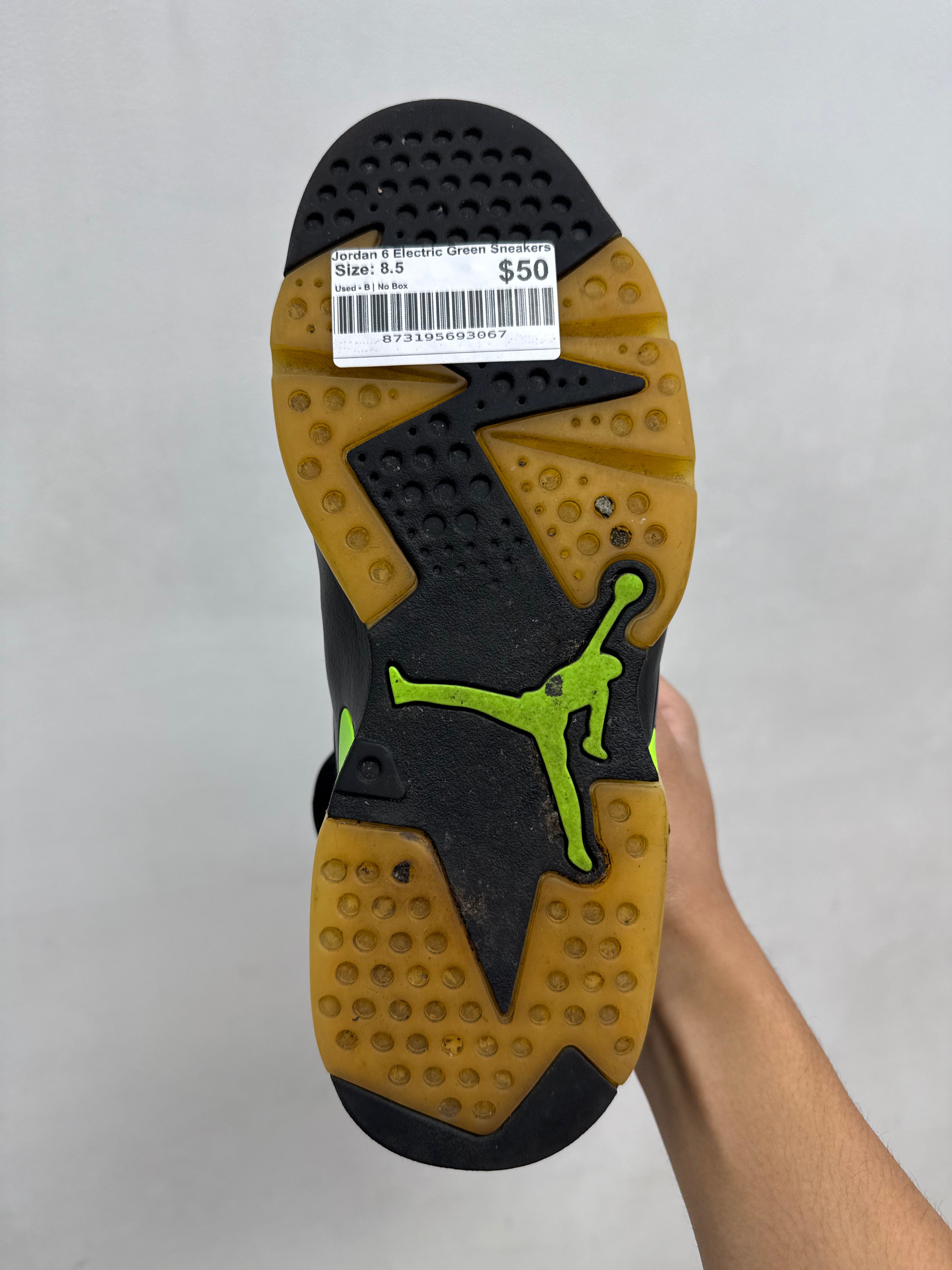 Jordan 6 Electric Green Sneakers