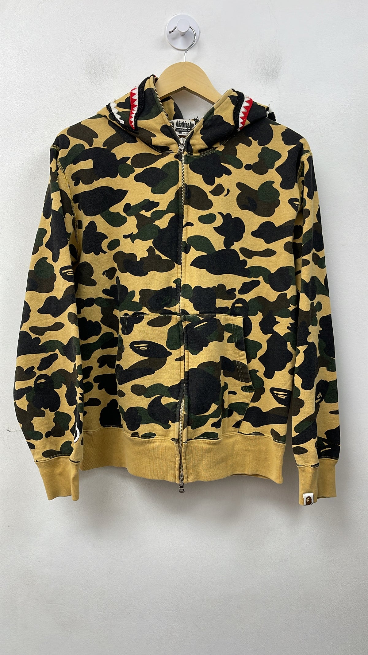BAPE Desert Camo Shark Zip Up