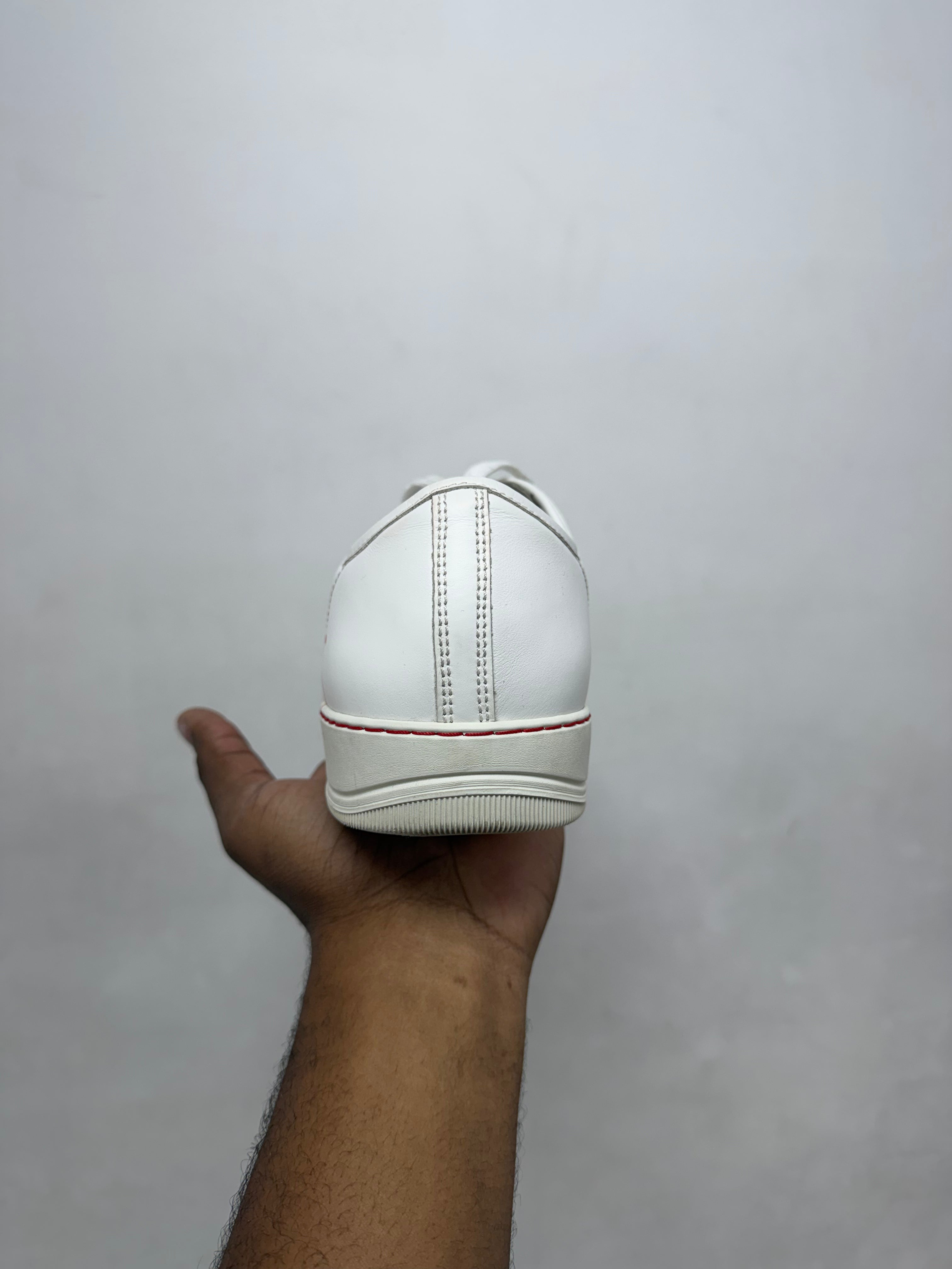 Lanvin White Low Top Sneakers