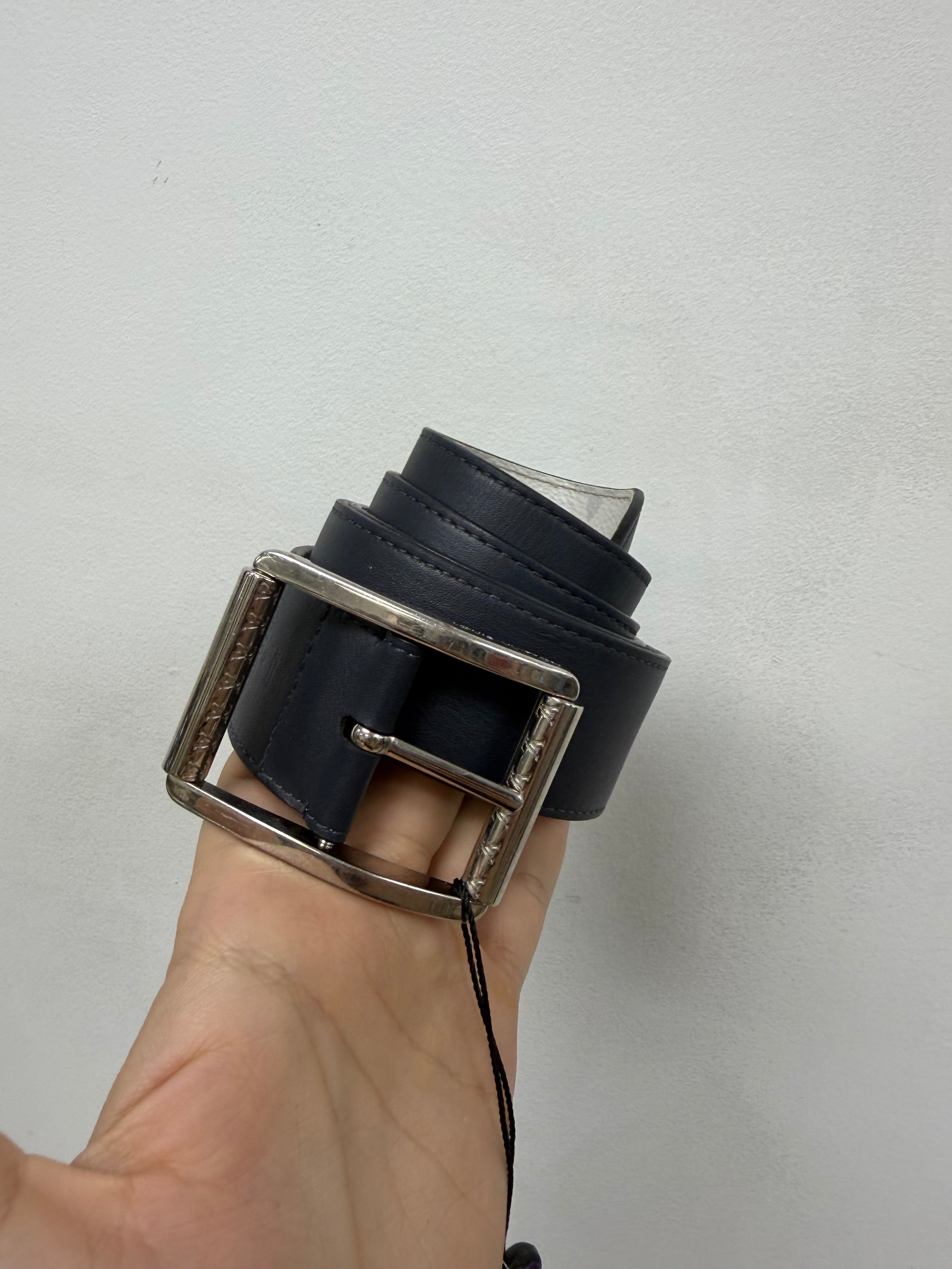 Louis Vuitton White Monogram (90-36) Belt
