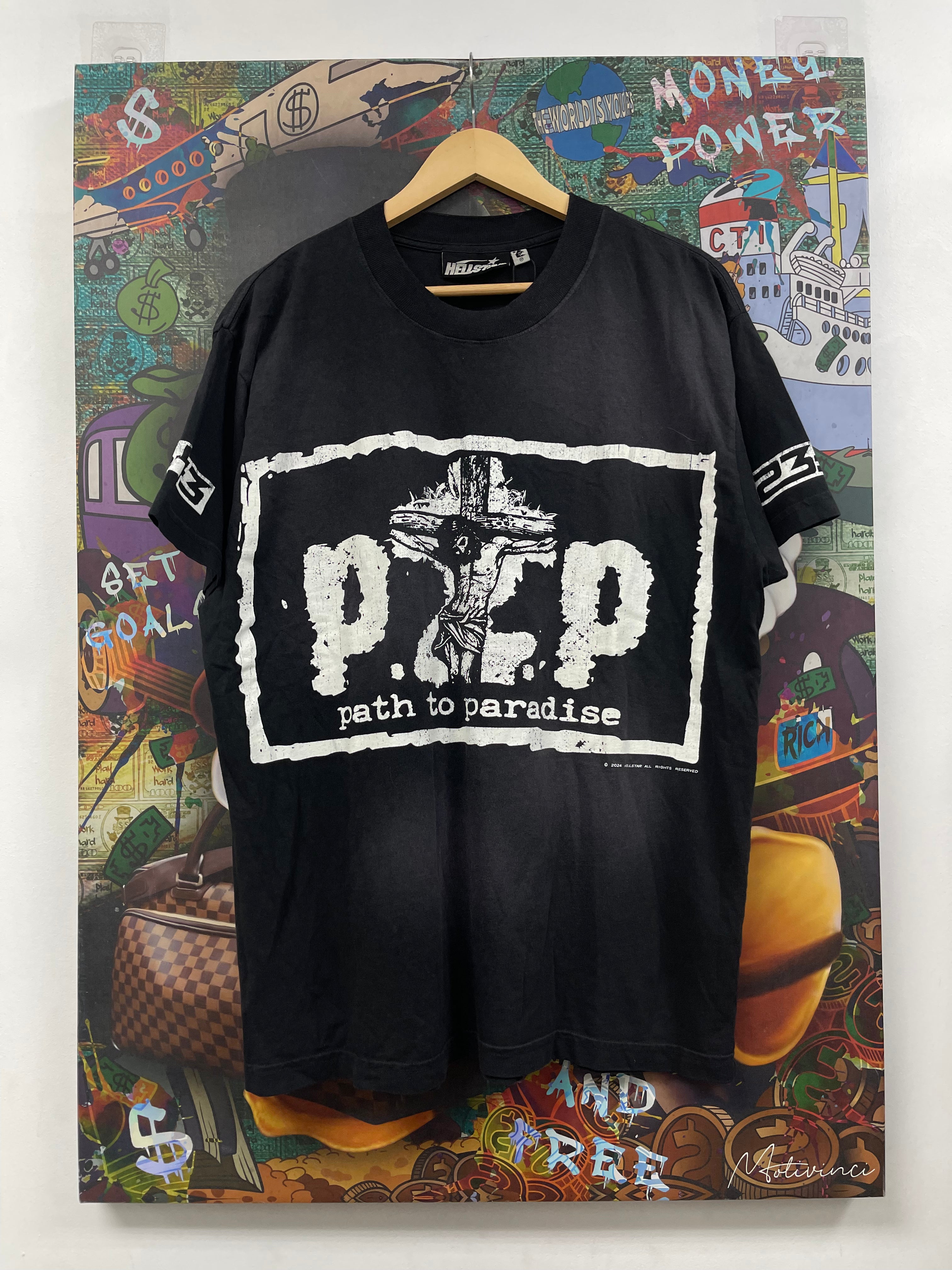 Hellstar Black P2P Tee