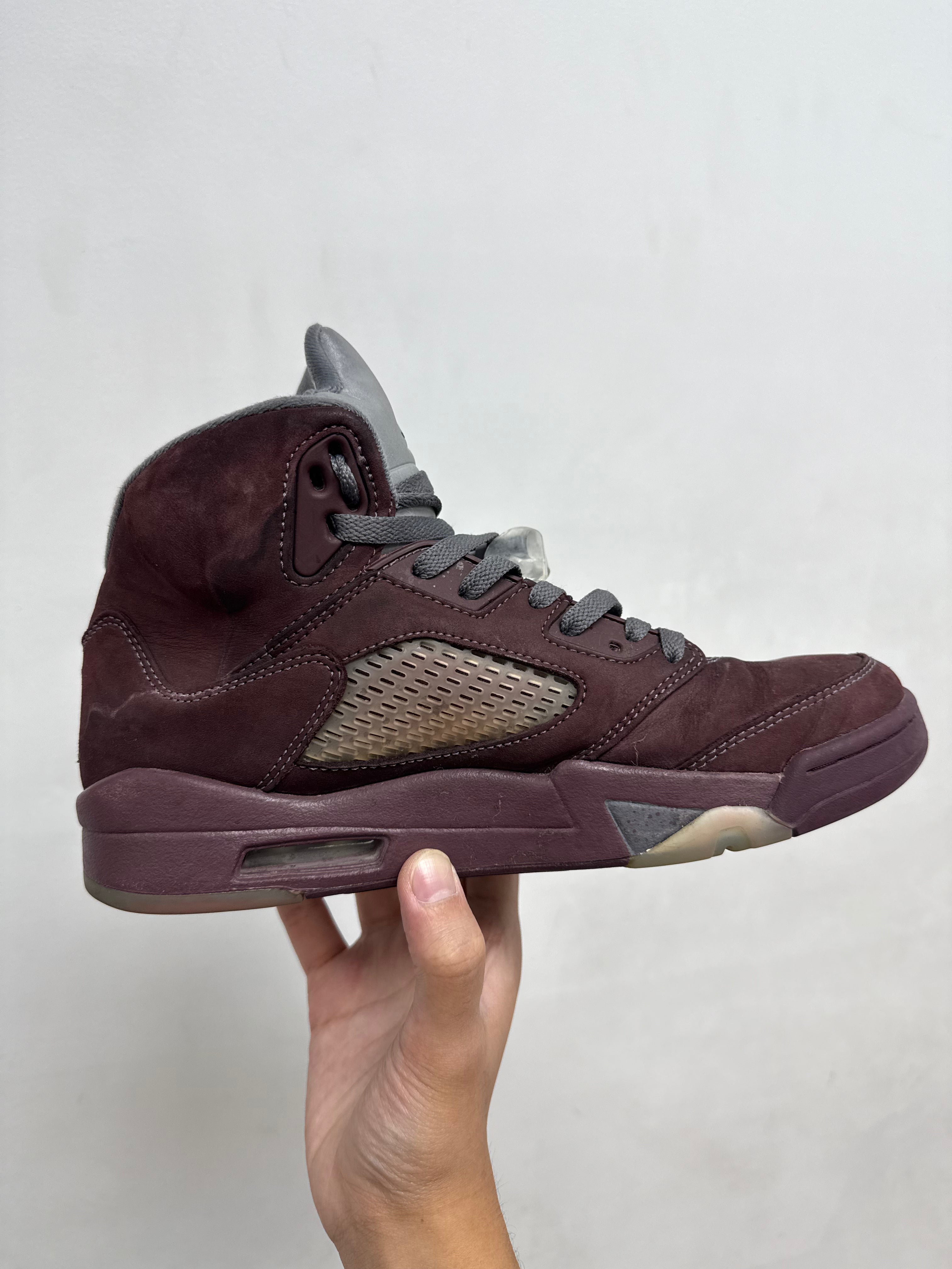 Jordan 5 Burgundy Sneakers