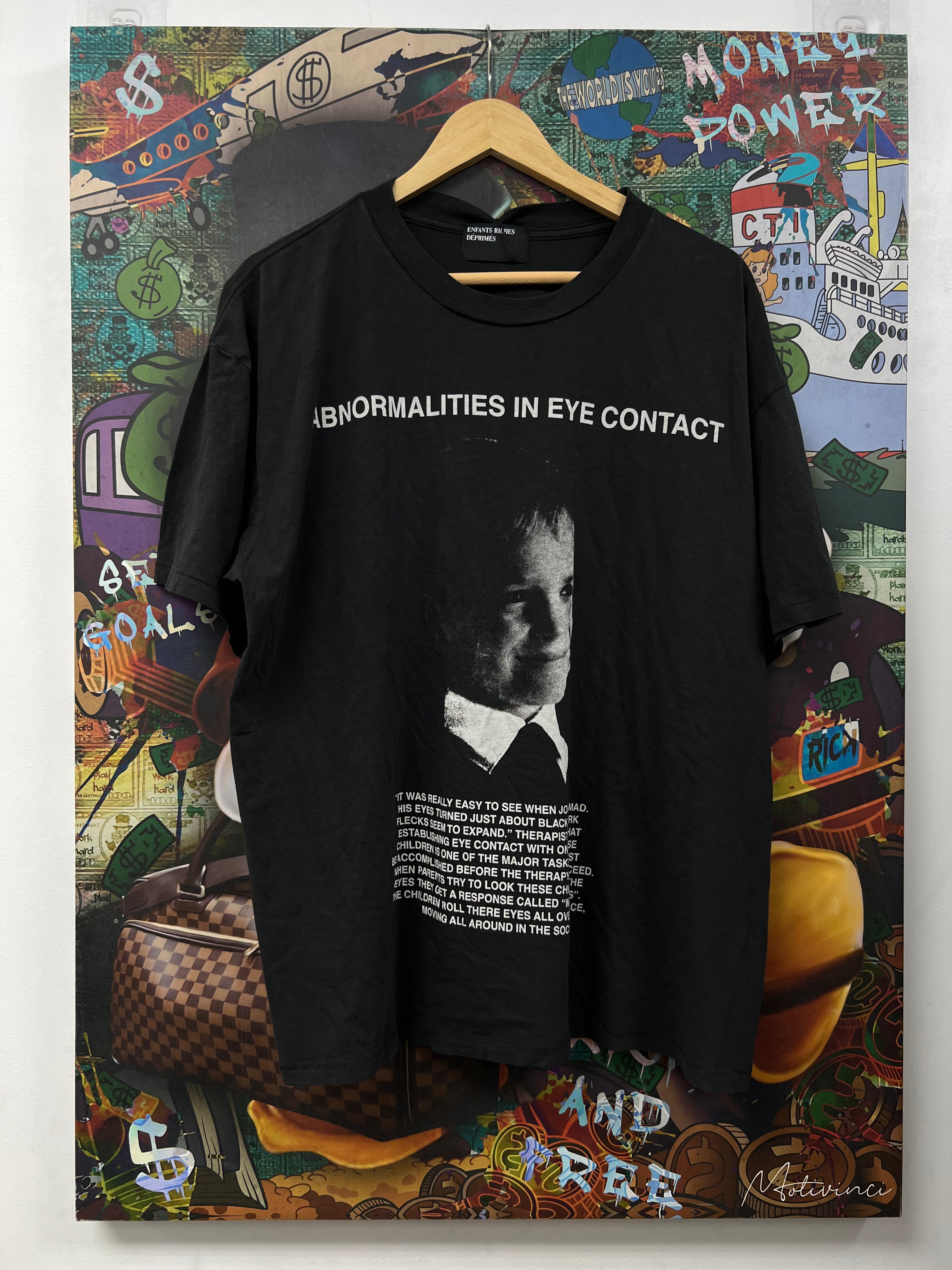 ENFANTS RICHES DÉPRIMÉS Grey Abormalities In Eye Contact Tee