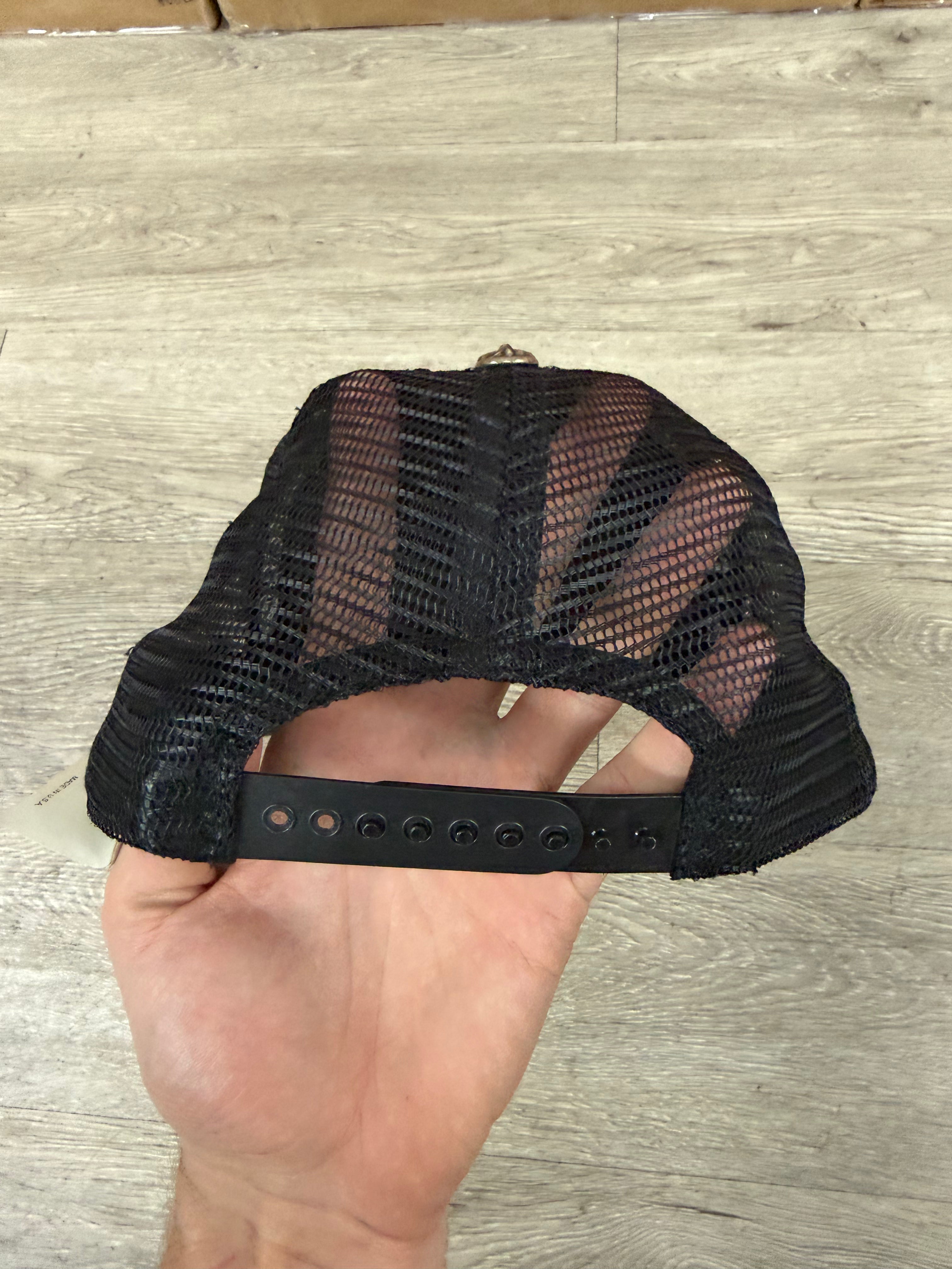 Chrome Hearts Black F*ck Trucker Cap