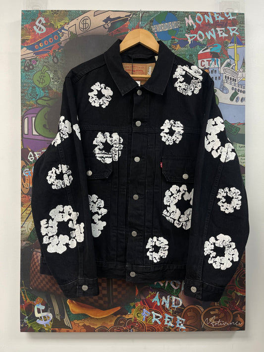 Denim Tears Black Denim Jacket