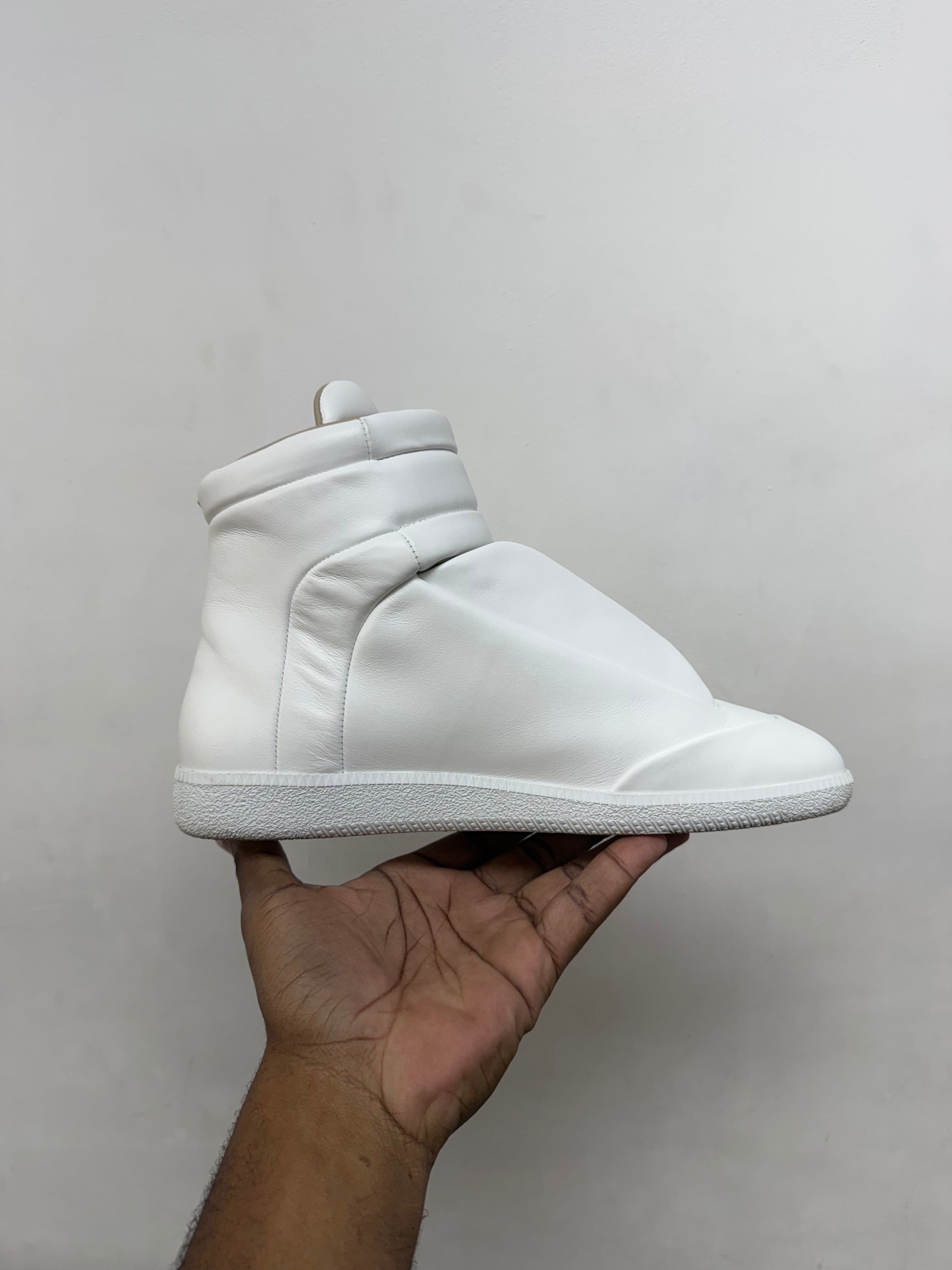 Maison Margiela White Future High Sneakers
