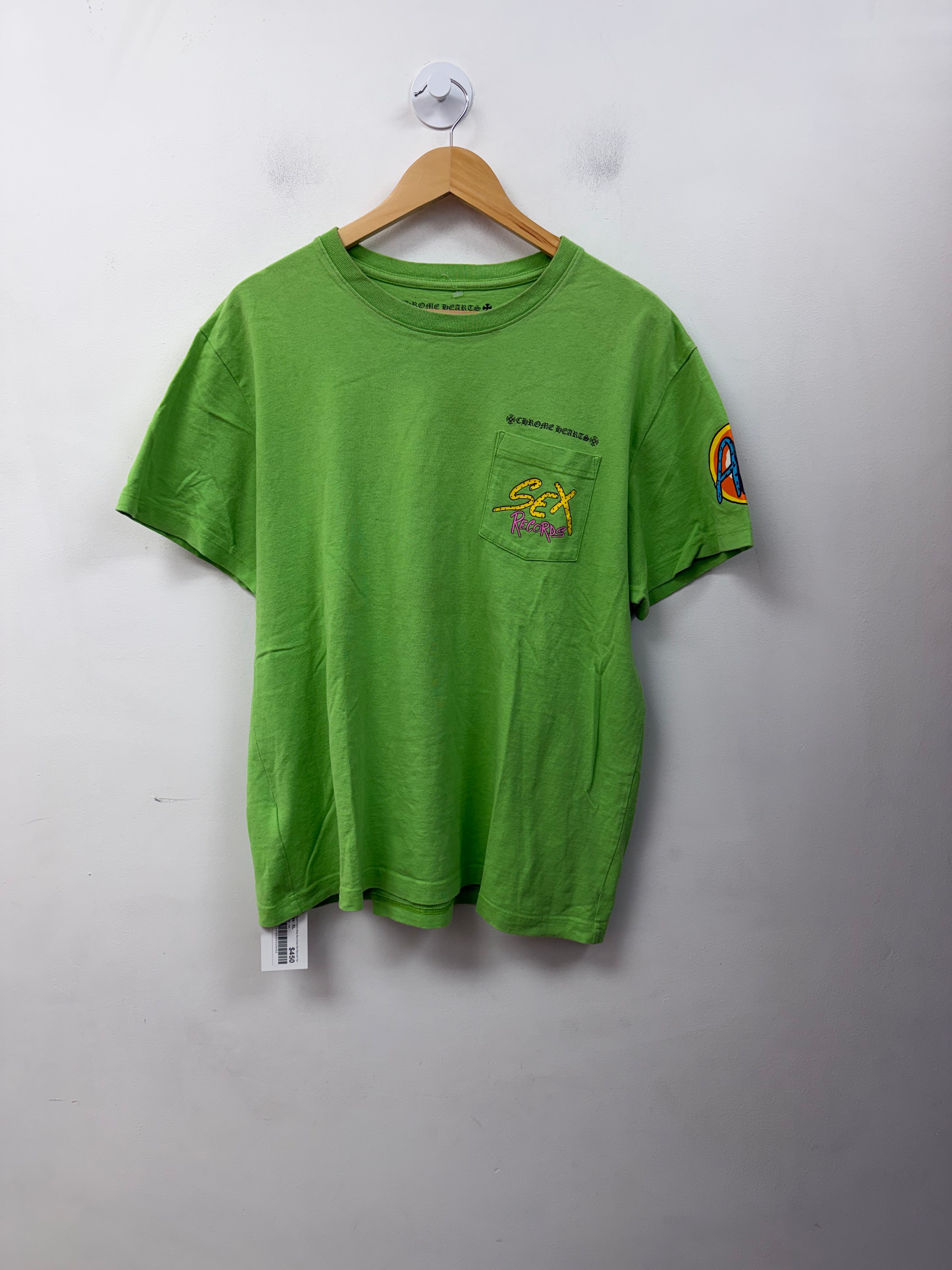 Chrome Hearts Matty Boy Green Sex Records Tee
