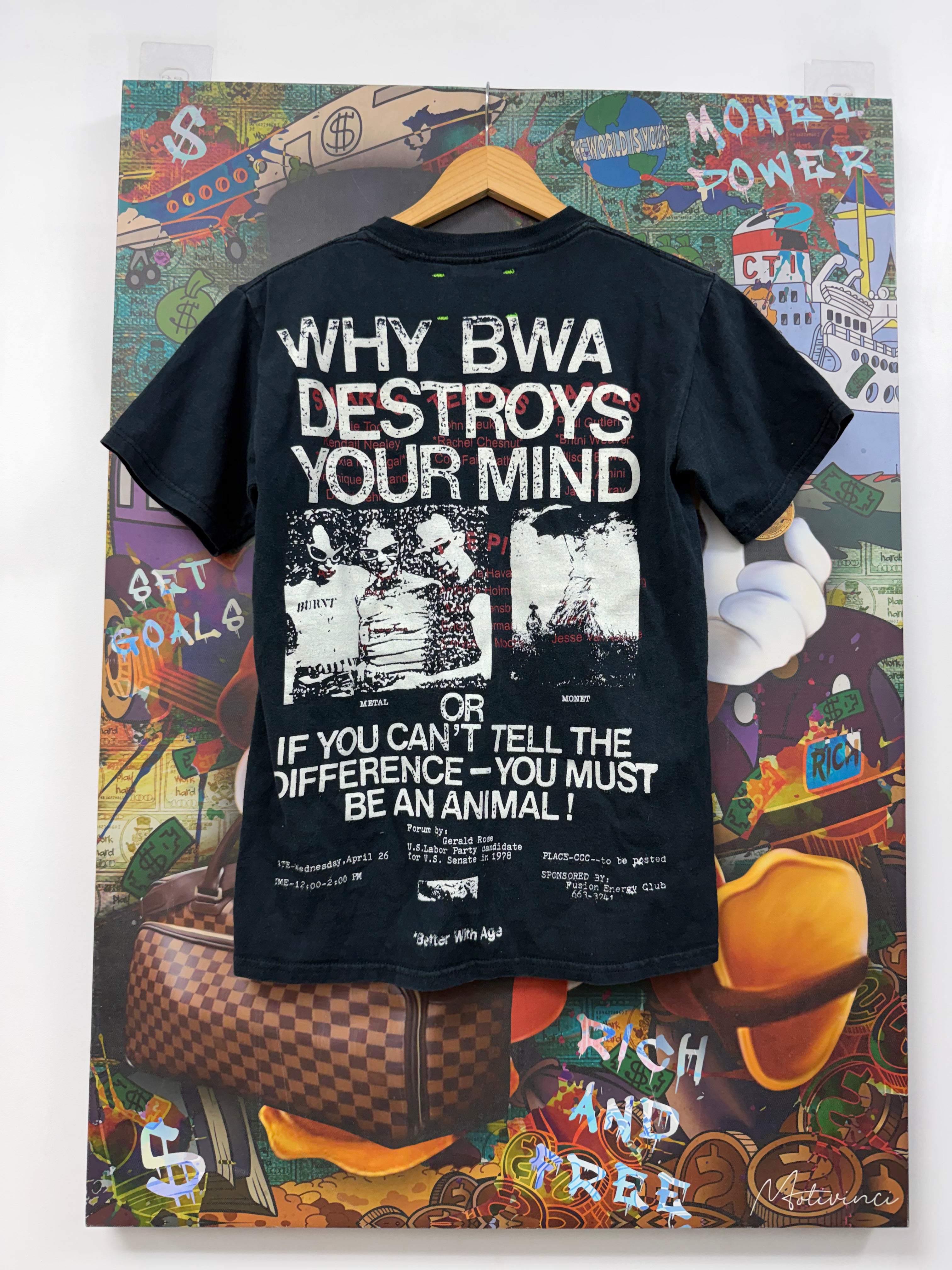 Better With Age Navy Nothing Sacred Tee