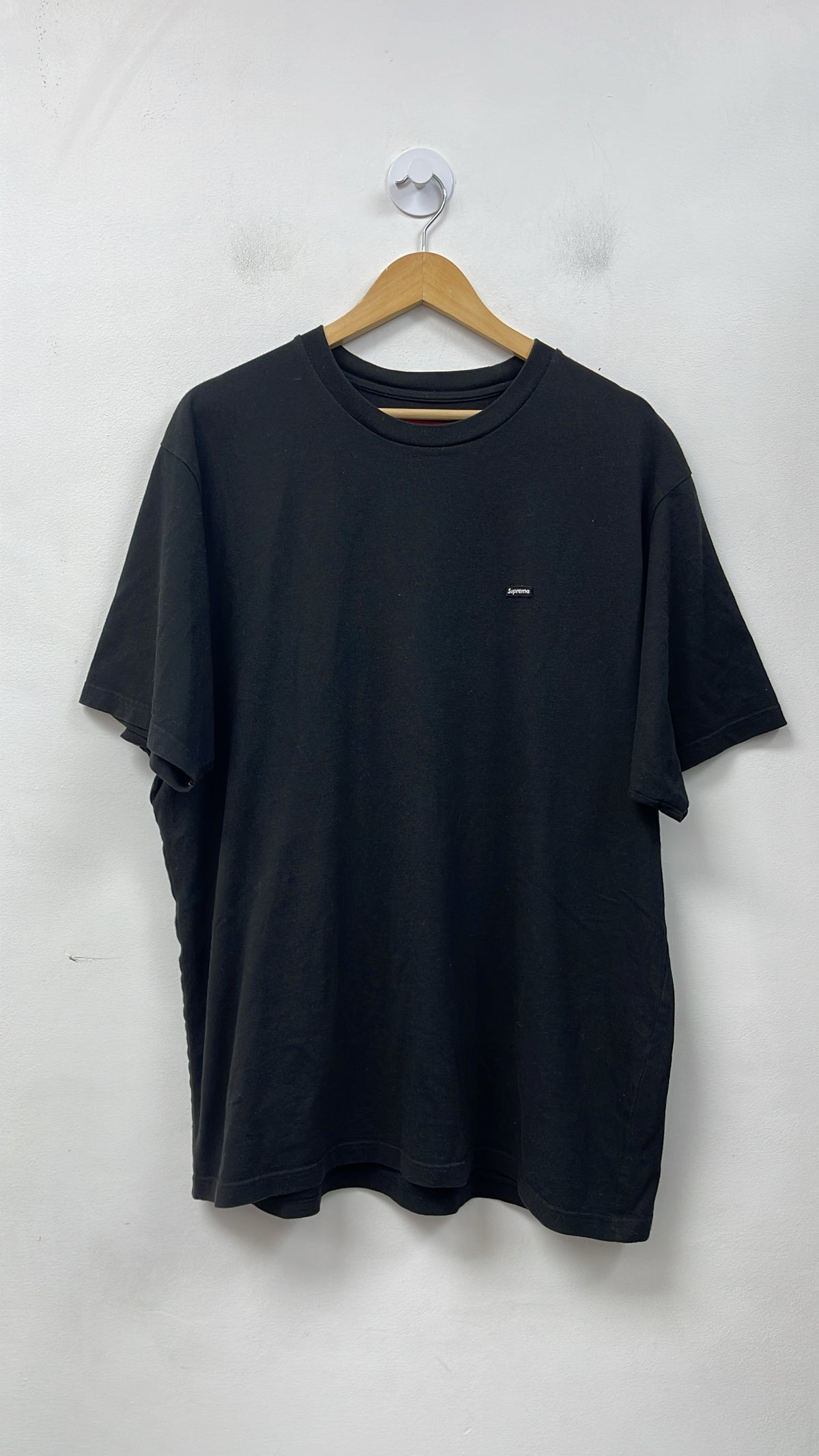 Supreme Black Small Logo Tee