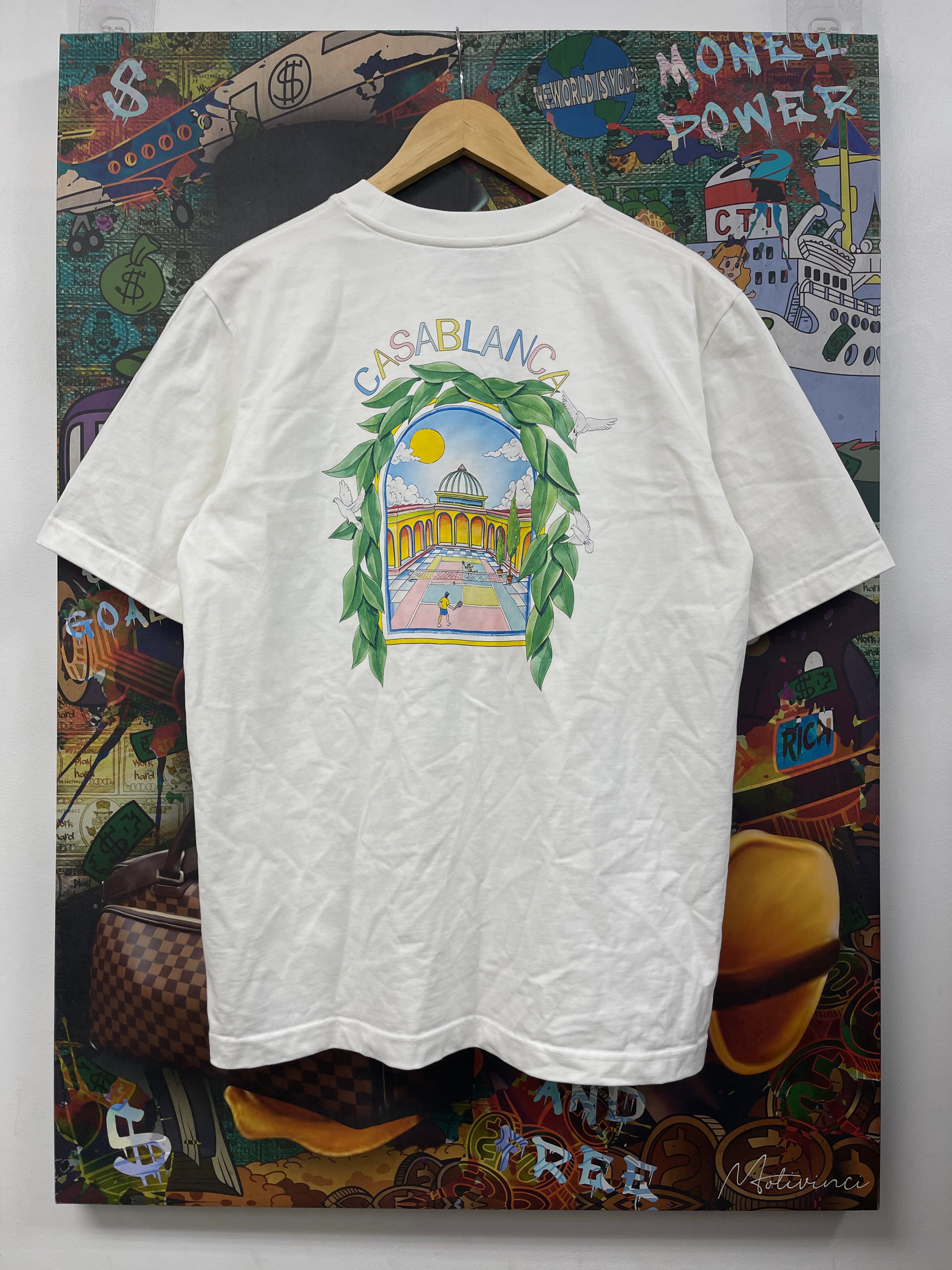 Casablanca White Mirror Tee