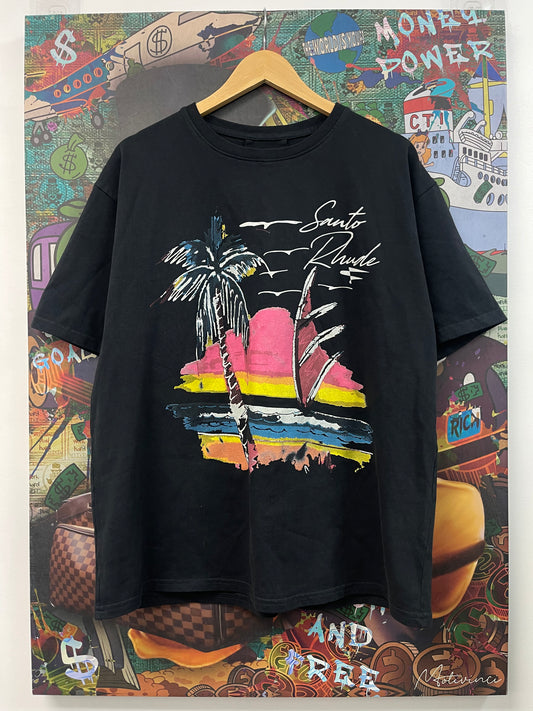 Rhude Surf Black Tee