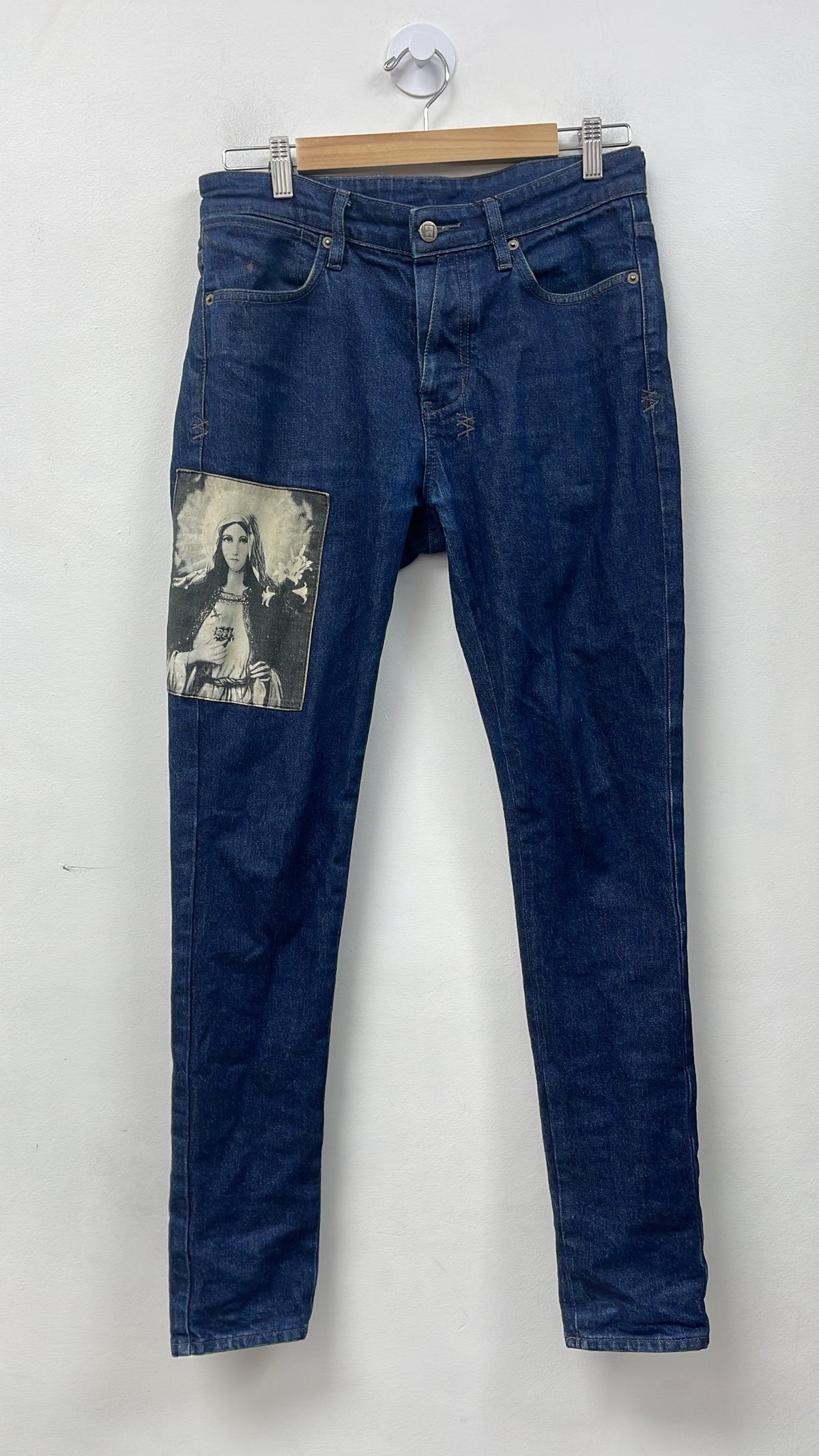 Ksubi Navy Patchwork Jeans