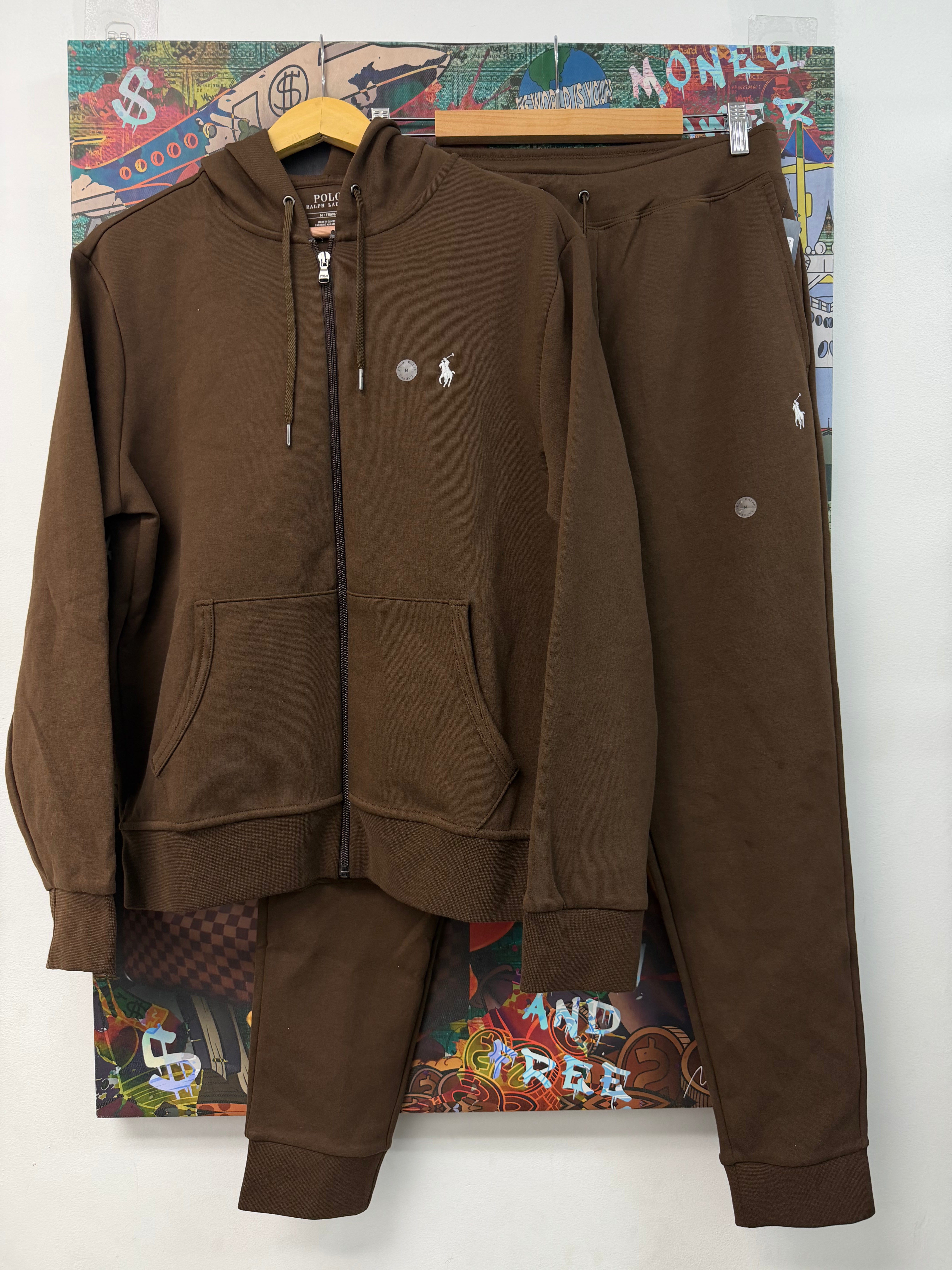 Polo Ralph Lauren Brown Sweatsuit