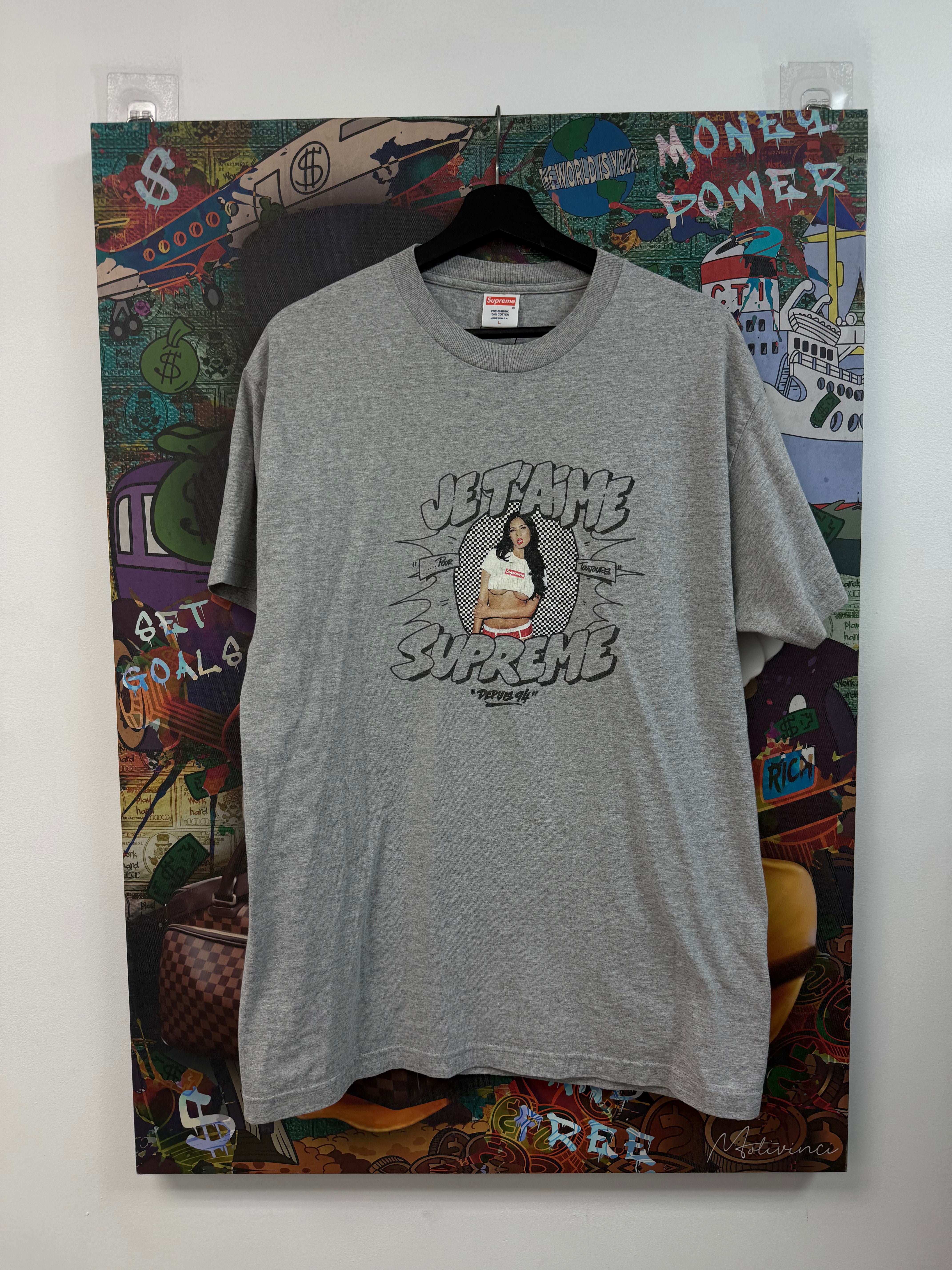 Supreme Tera Patrick Grey Tee