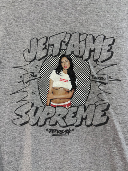 Supreme Tera Patrick Grey Tee
