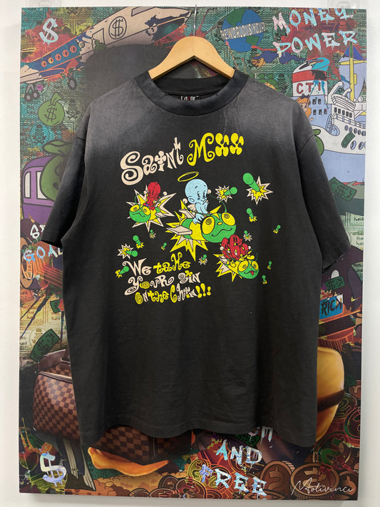 Saint Michael Love Beyond Black Tee