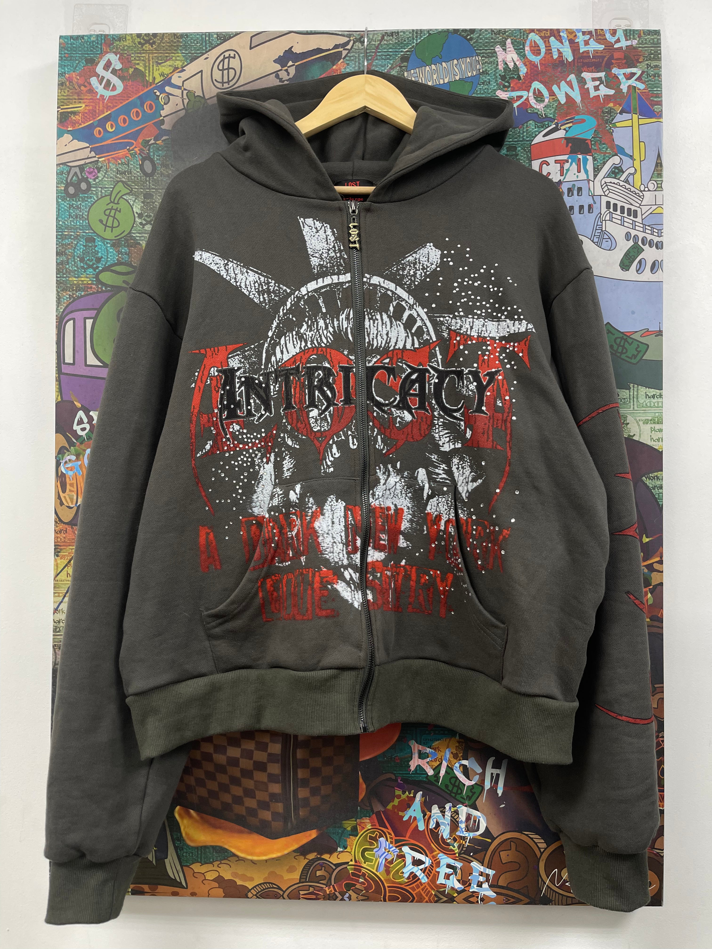 Lost Intricacy Dark City Zip Up