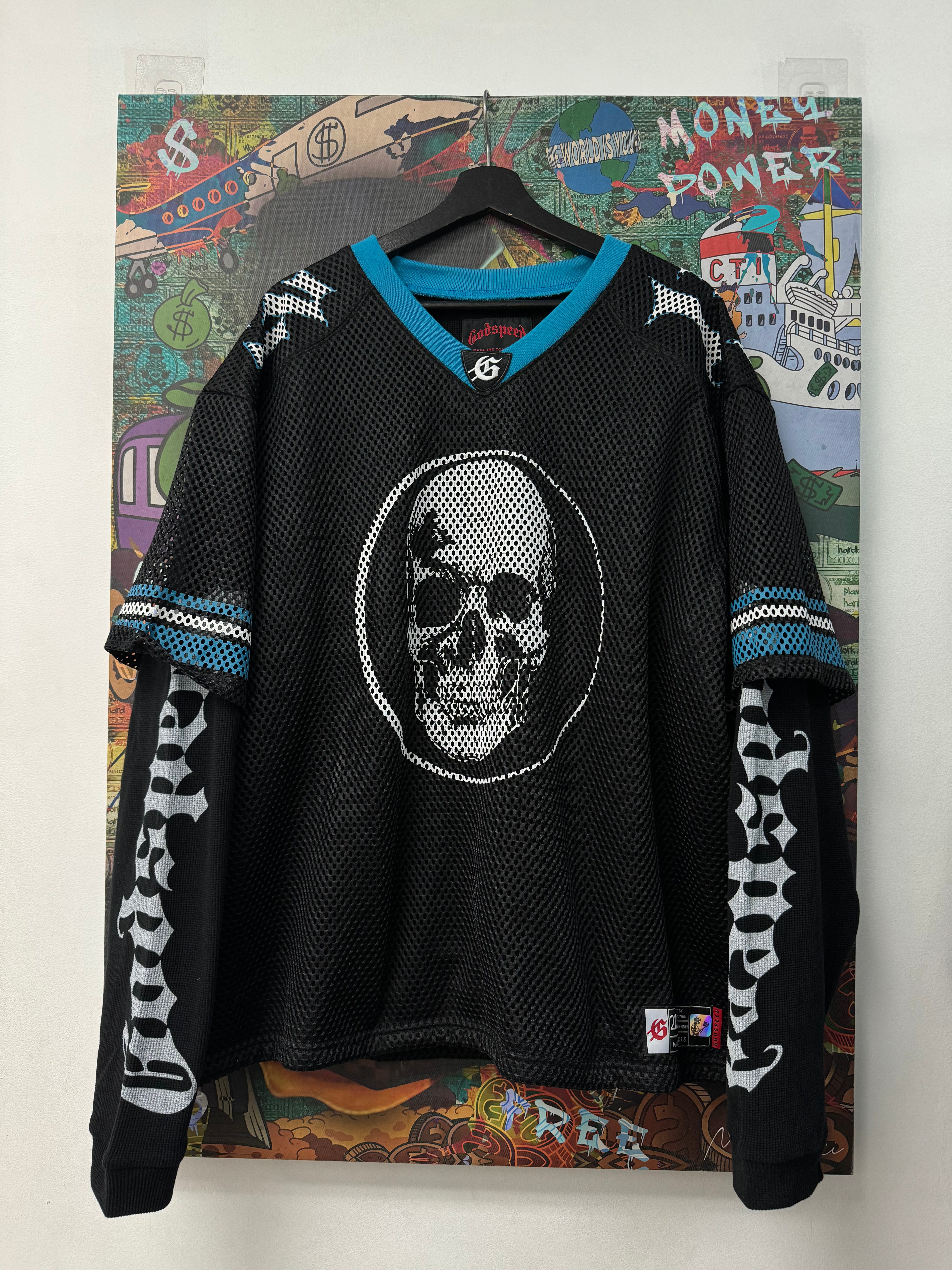 Godspeed Black Blue TD Layered Jersey