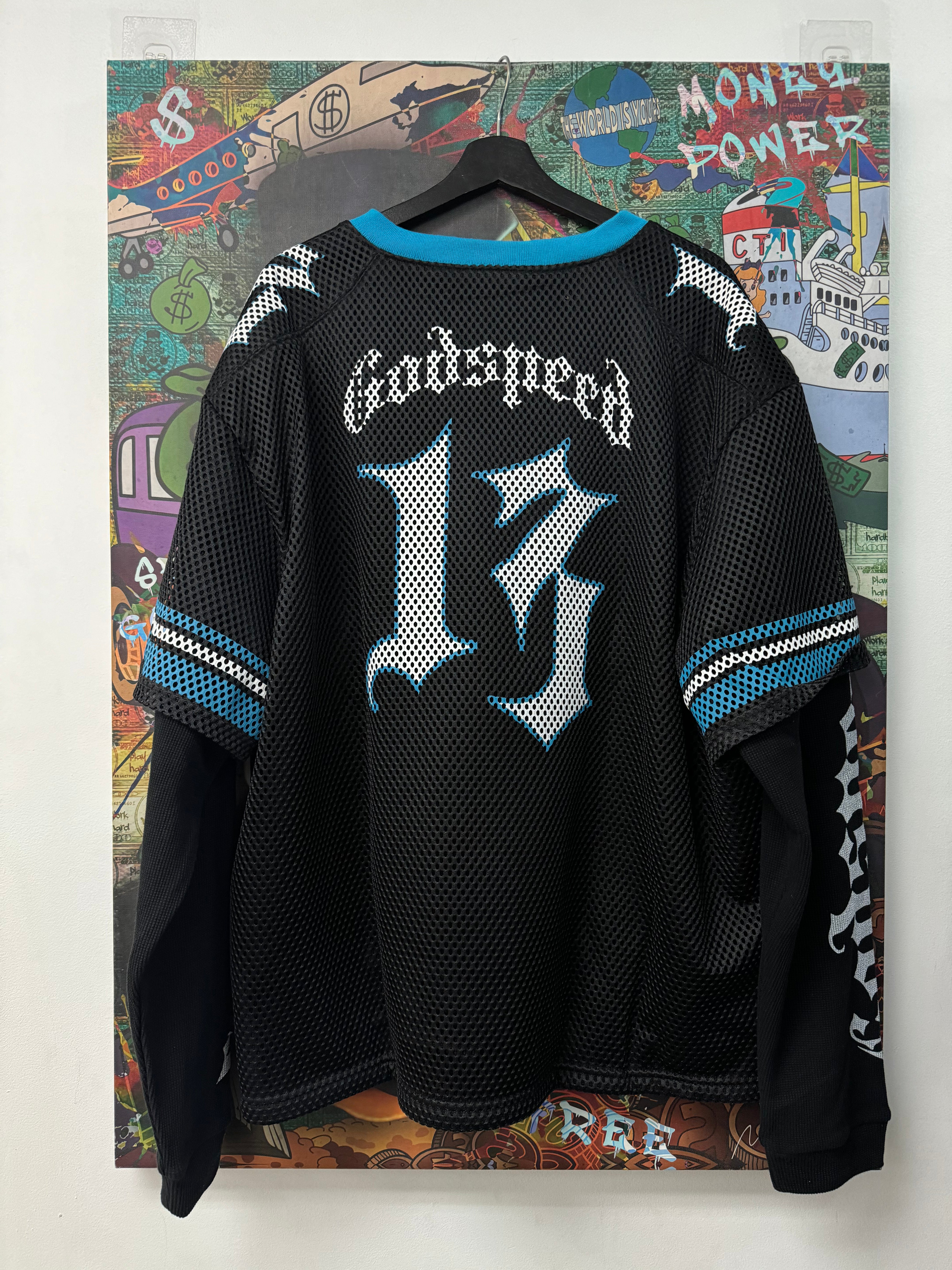Godspeed Black Blue TD Layered Jersey