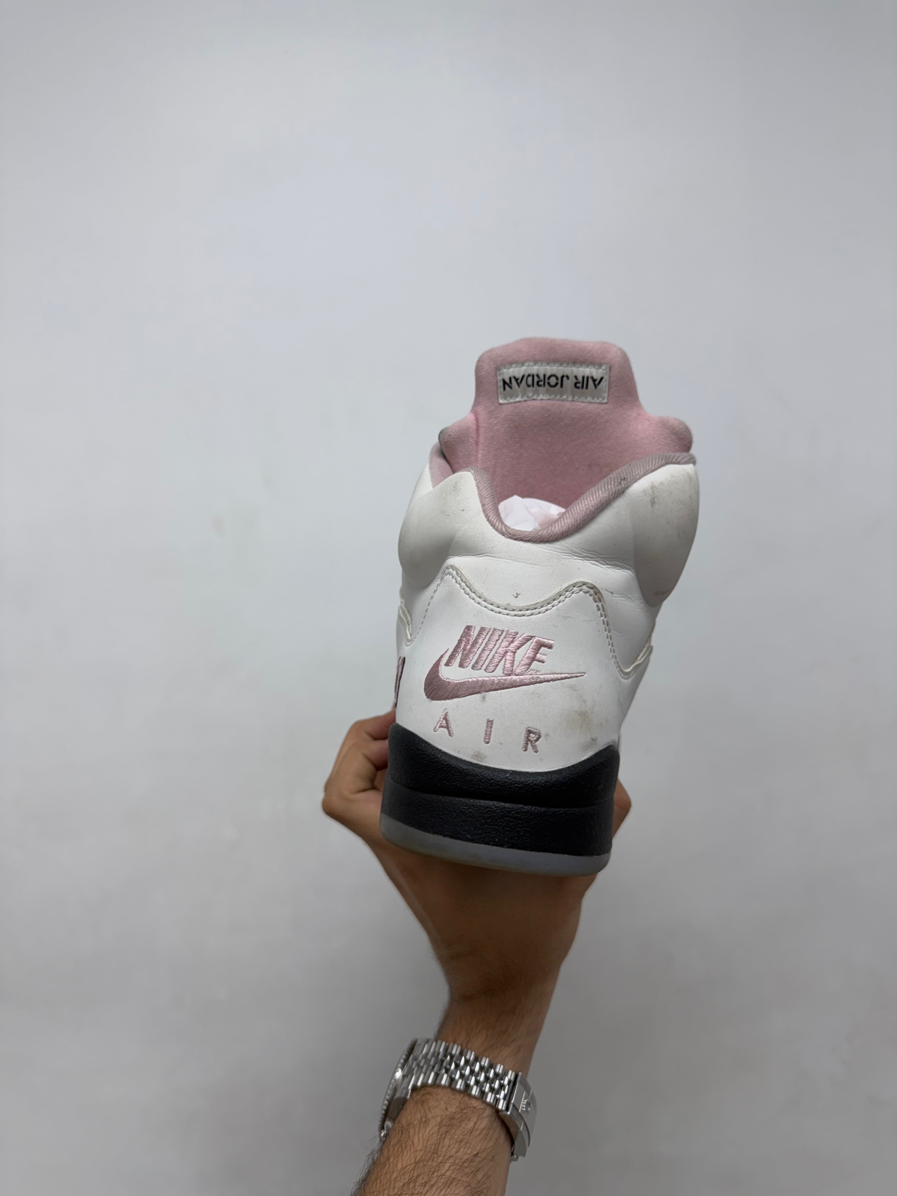 Nike Jordan 5 Medium Soft Pink Sneakers