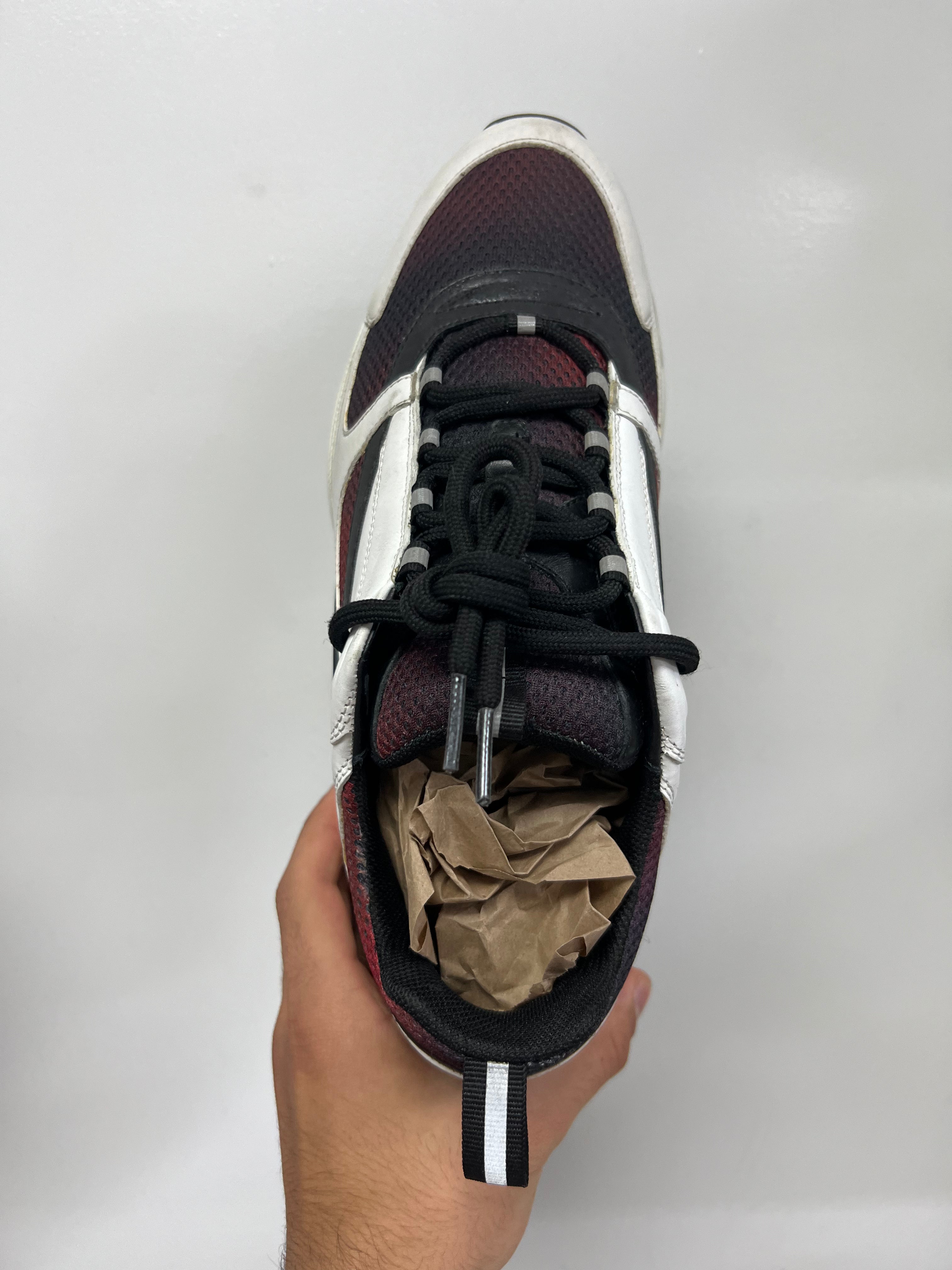 Dior White Red Gradient B22 Homee Sneakers