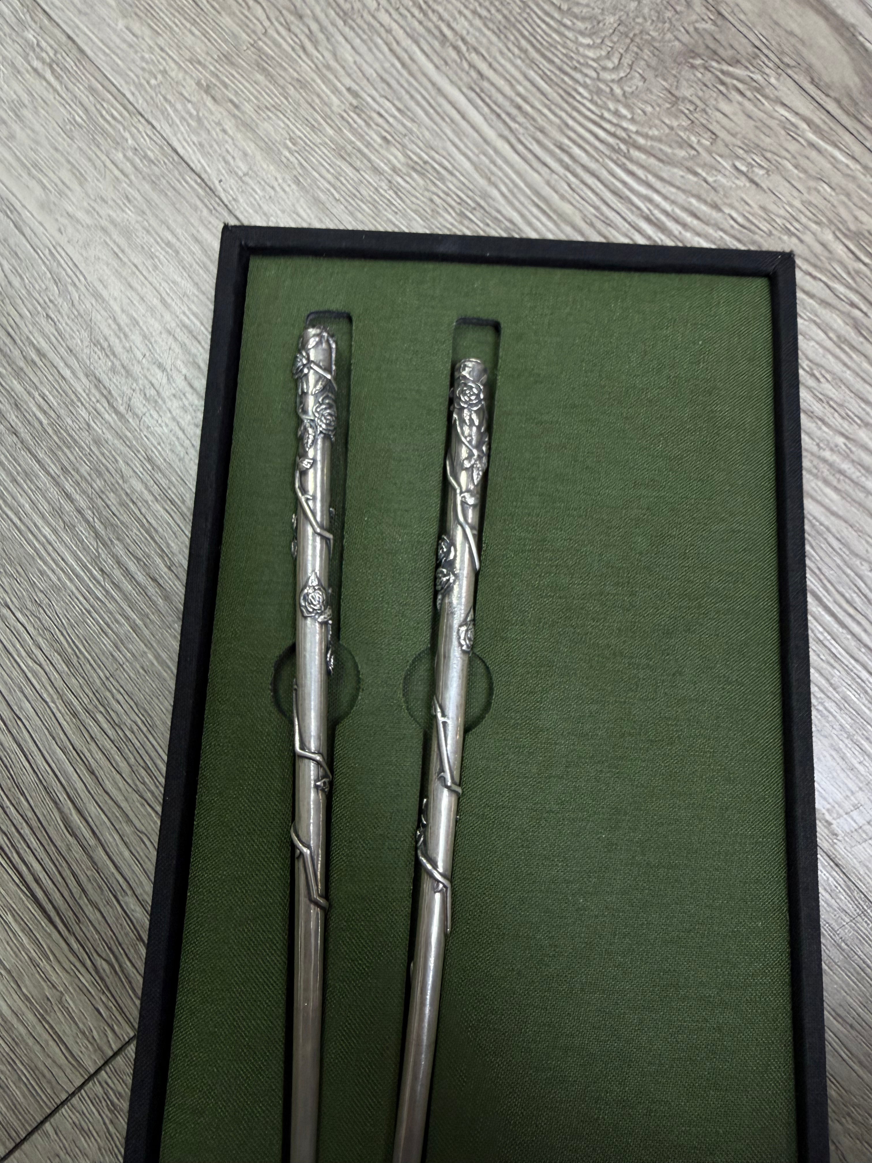ENFANTS RICHES DÉPRIMÉS Silver Chopsticks Accessories
